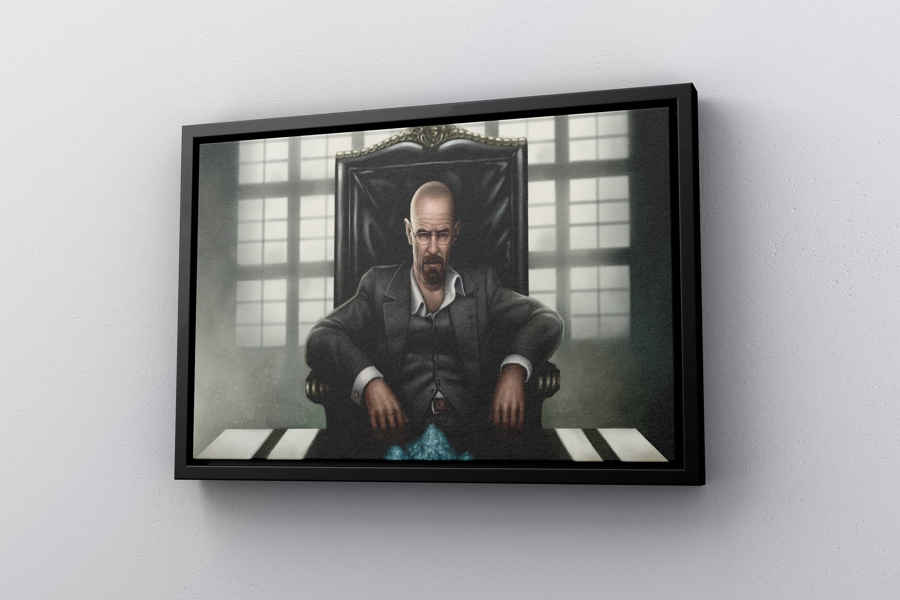 Breaking Bad Walter White Canvas Poster