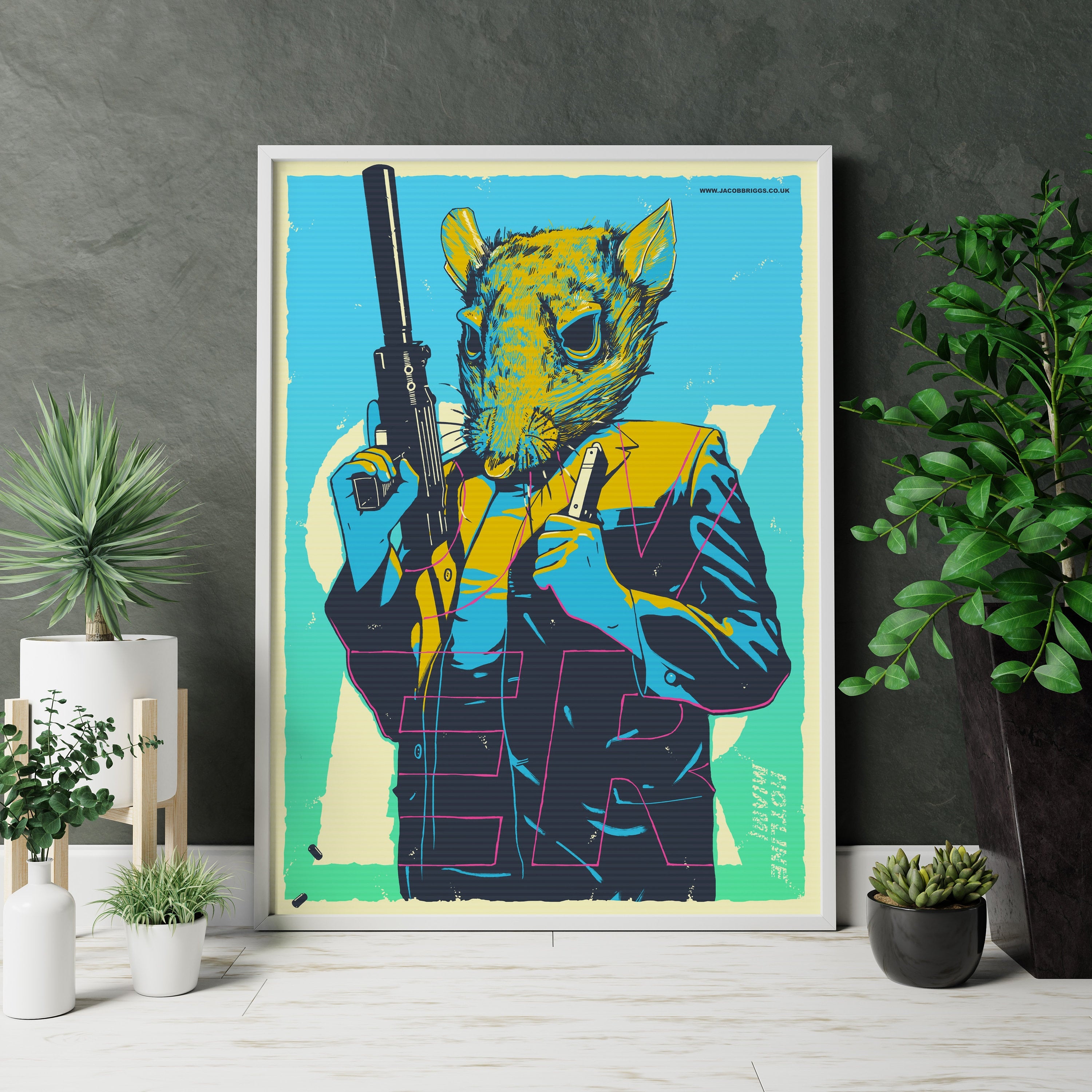 Game Home Canvas Poster