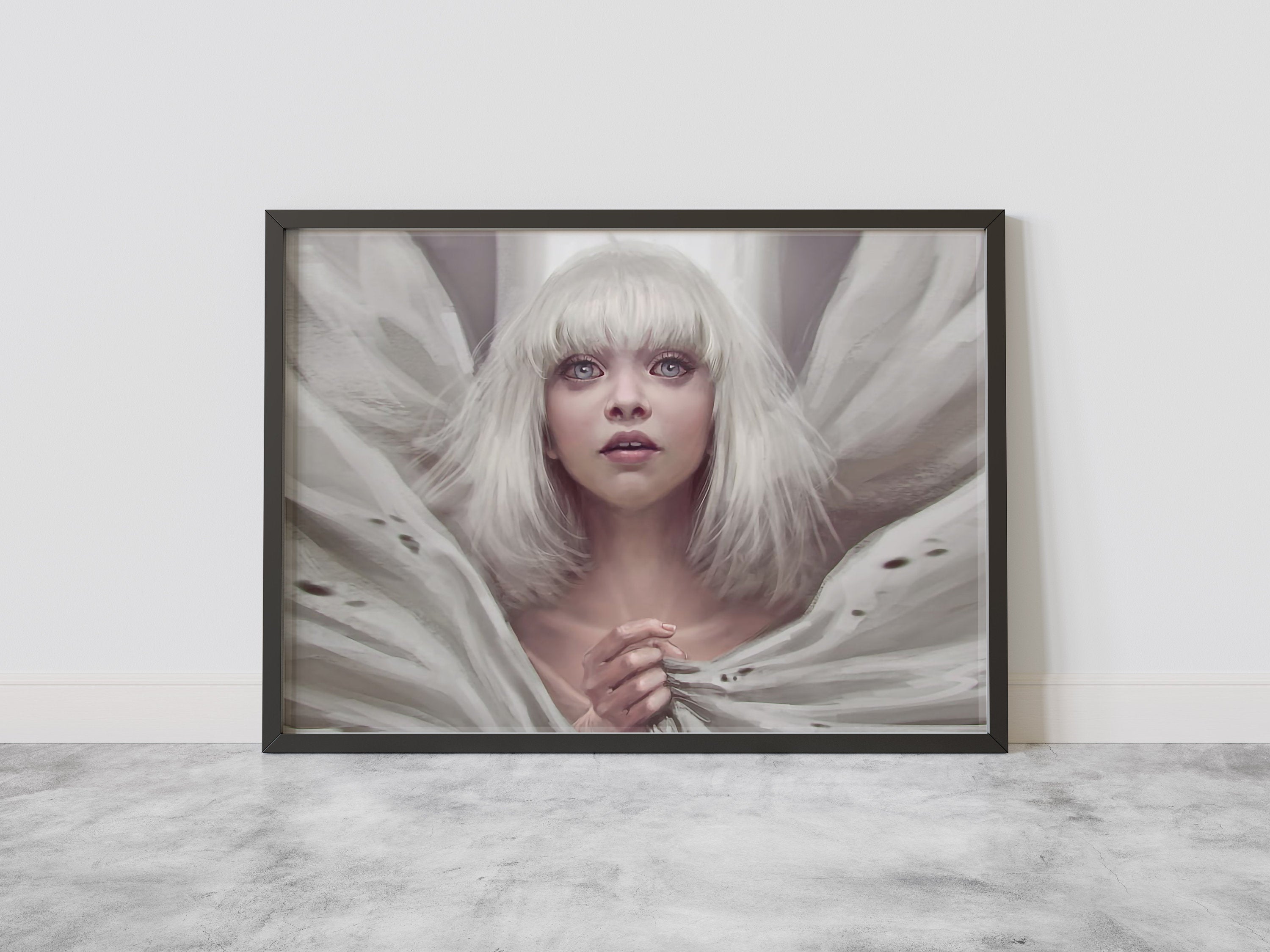 Sia Canvas Poster Art