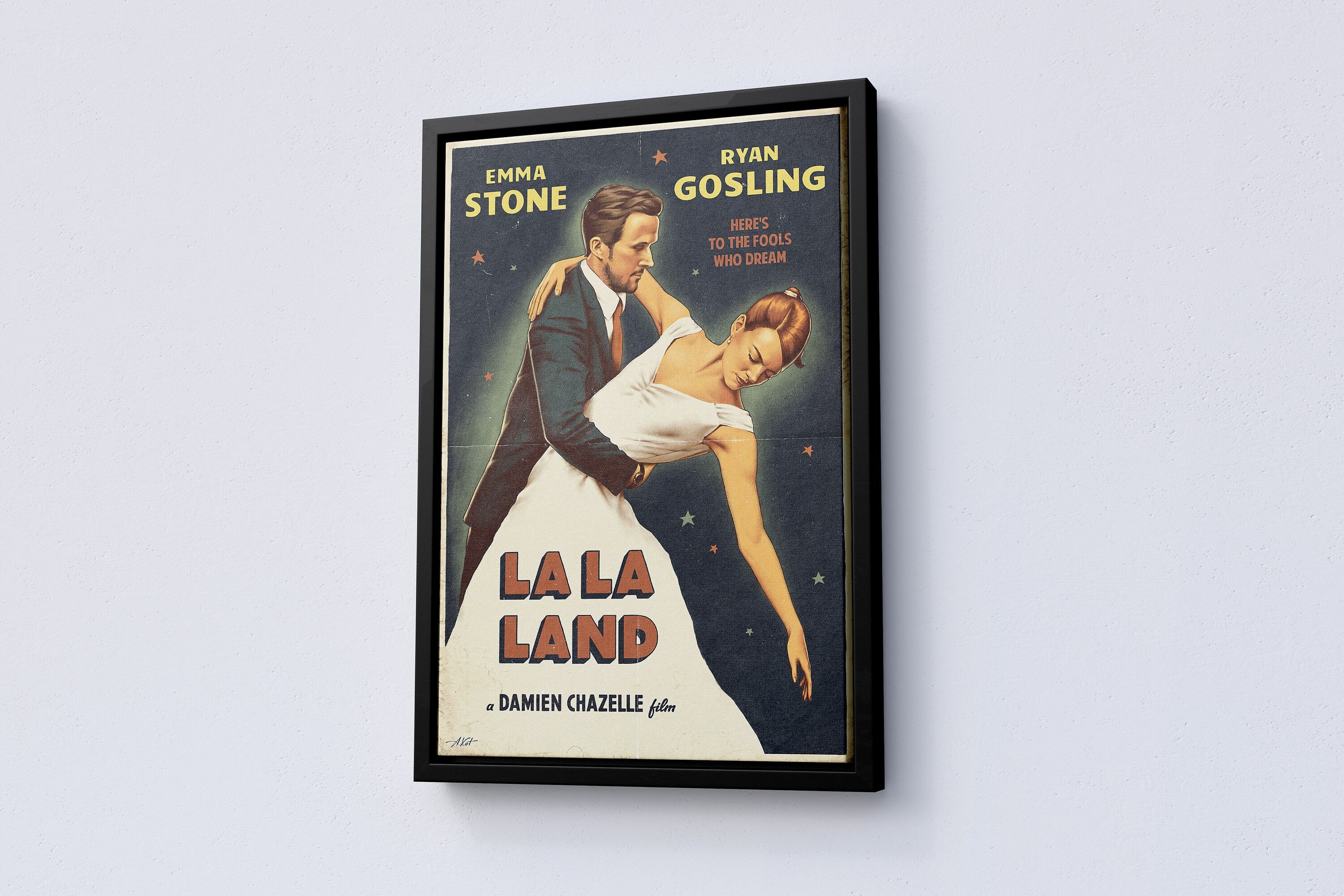 La La Land Canvas Poster