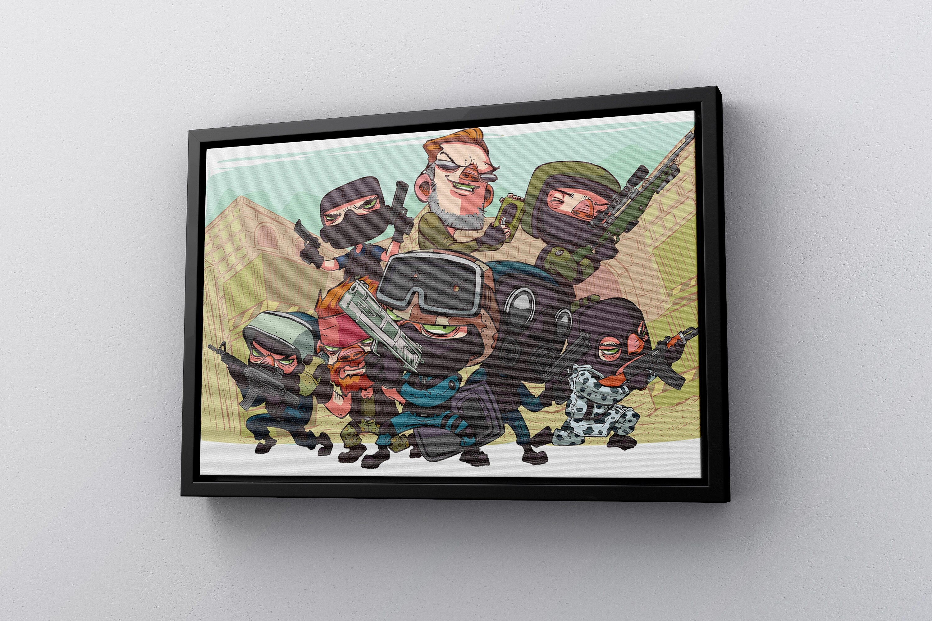 Csgo 2 Canvas Poster