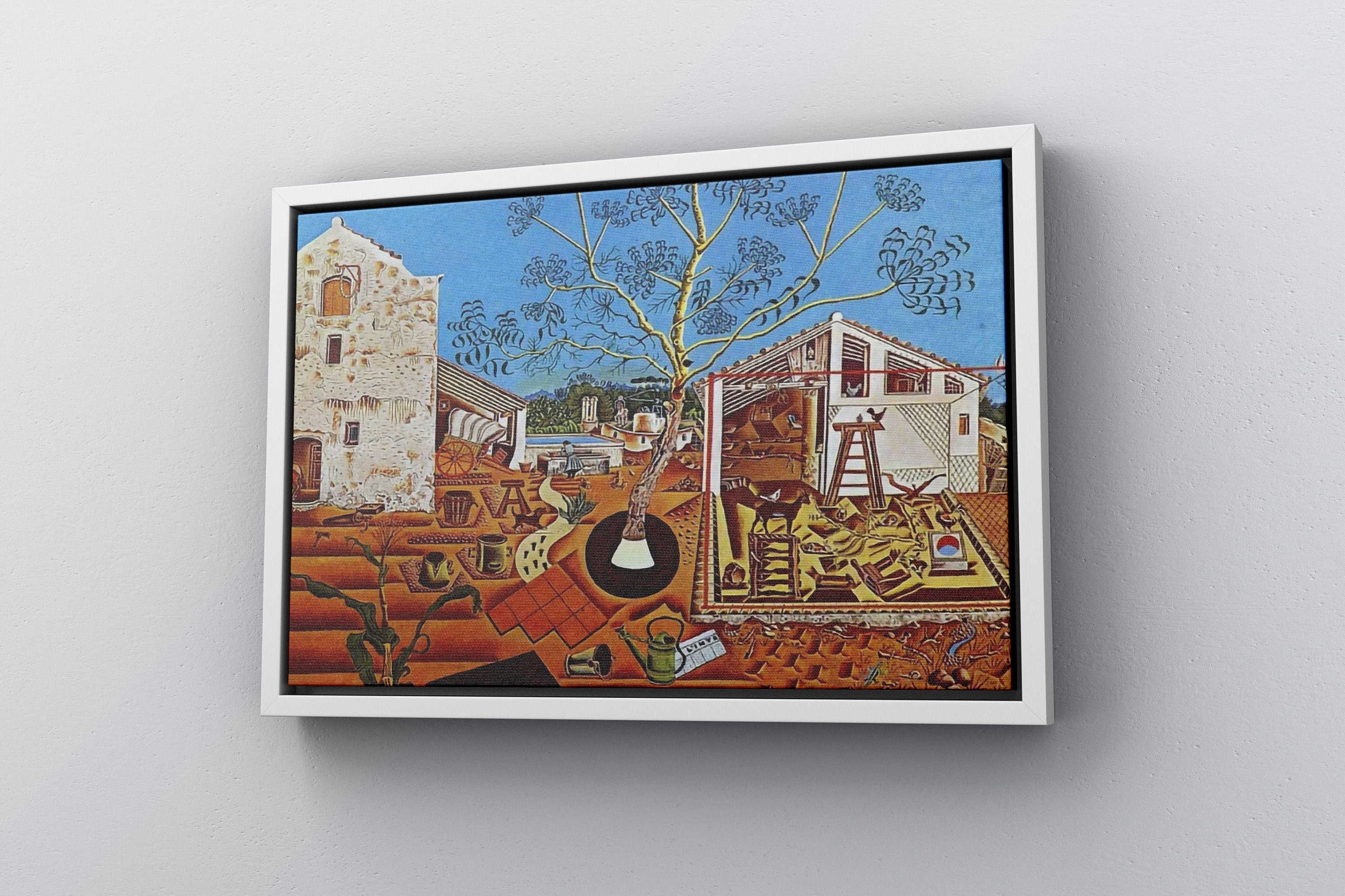 Joan Miró The Farm Canvas Poster