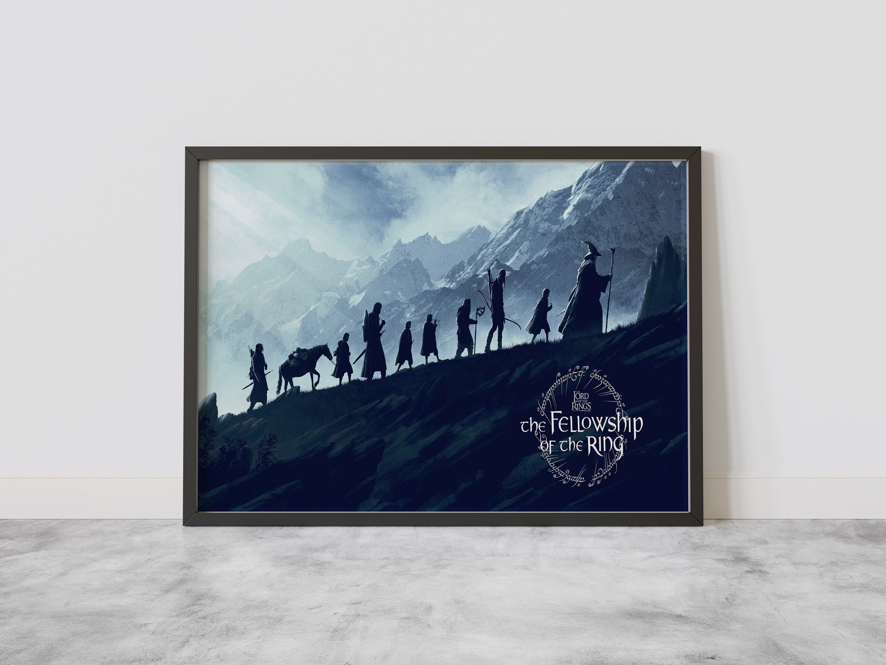 Lord Of The Ring Canvas Wall Art