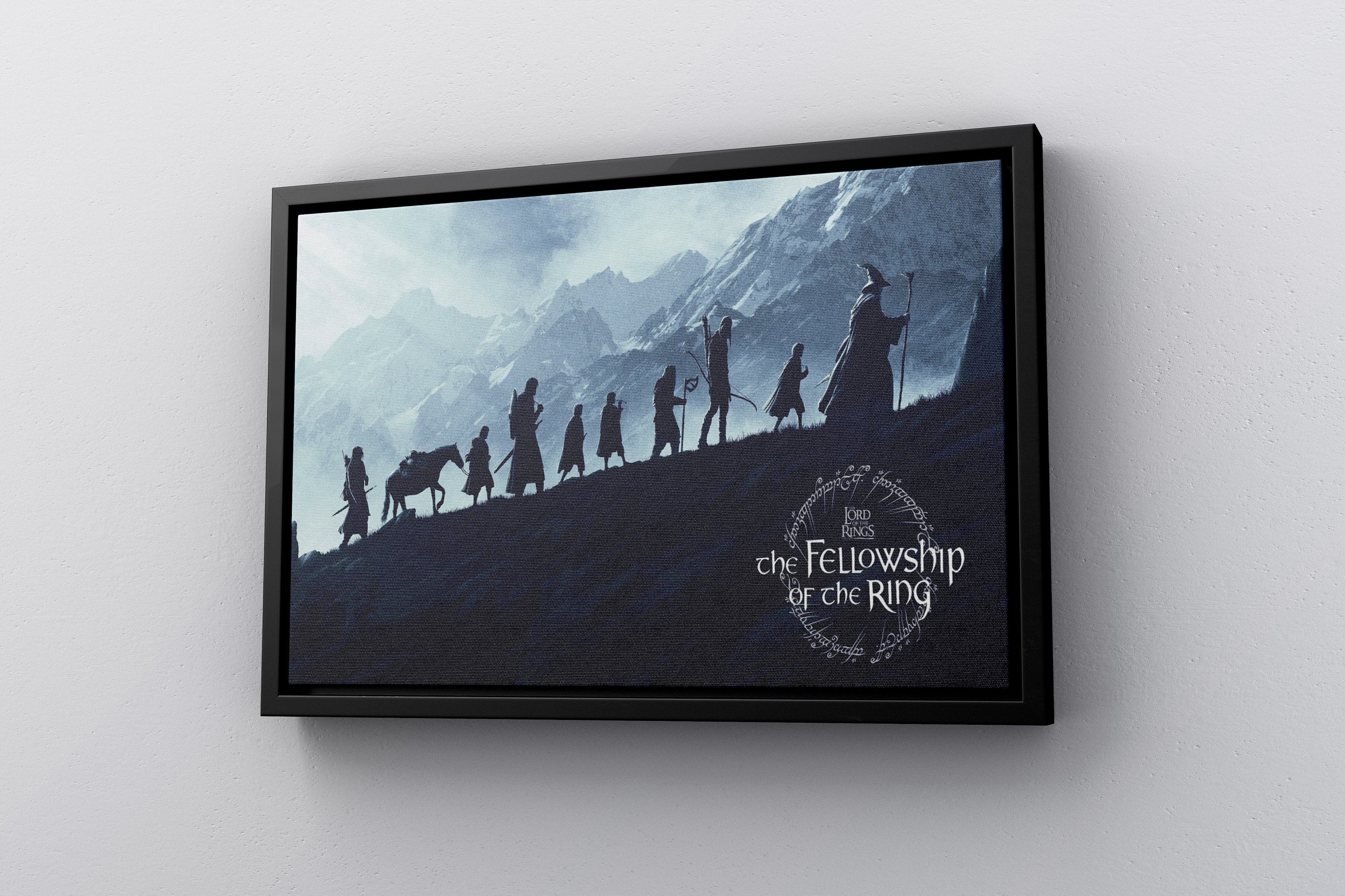 Lord Of The Ring Canvas Wall Art