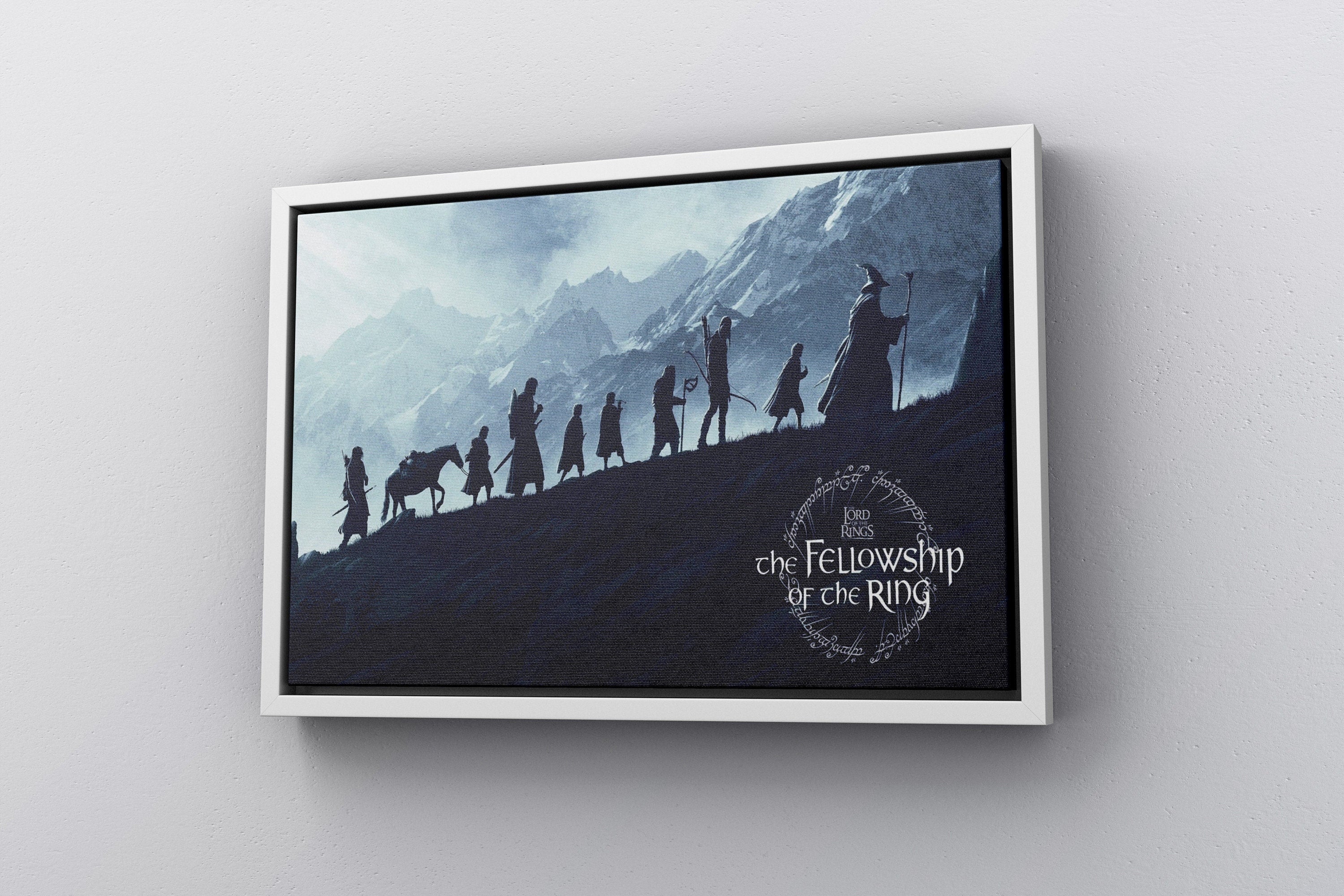 Lord Of The Ring Canvas Wall Art