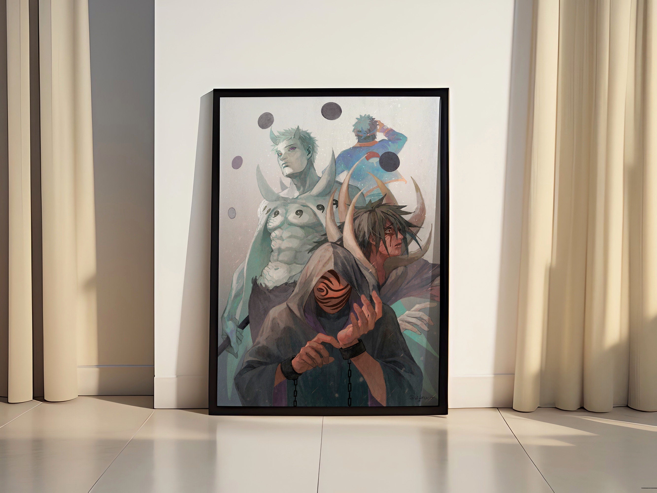 Anime Character Canvas Poster