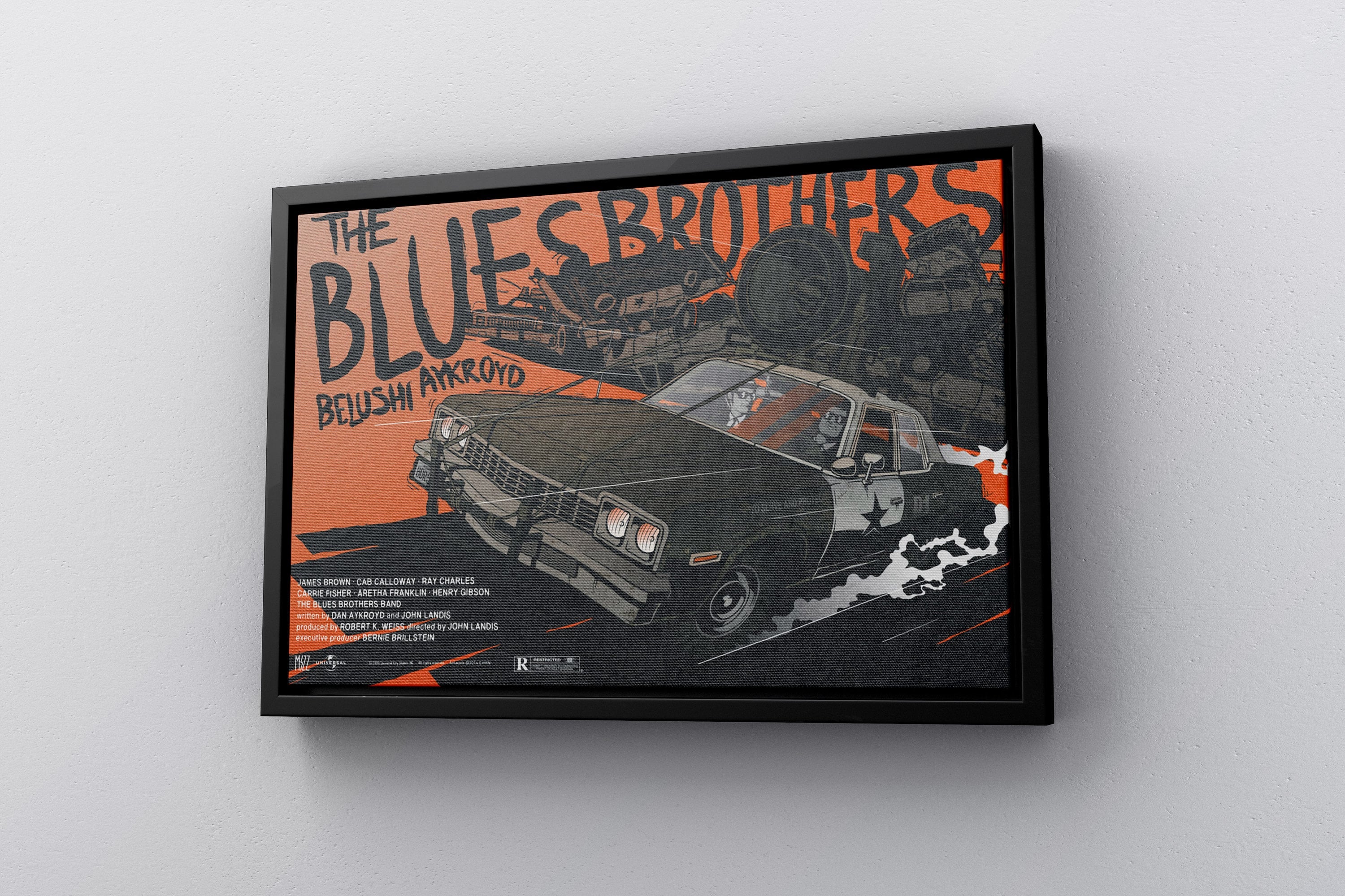 Modern The Blues Canvas Brothers Posters