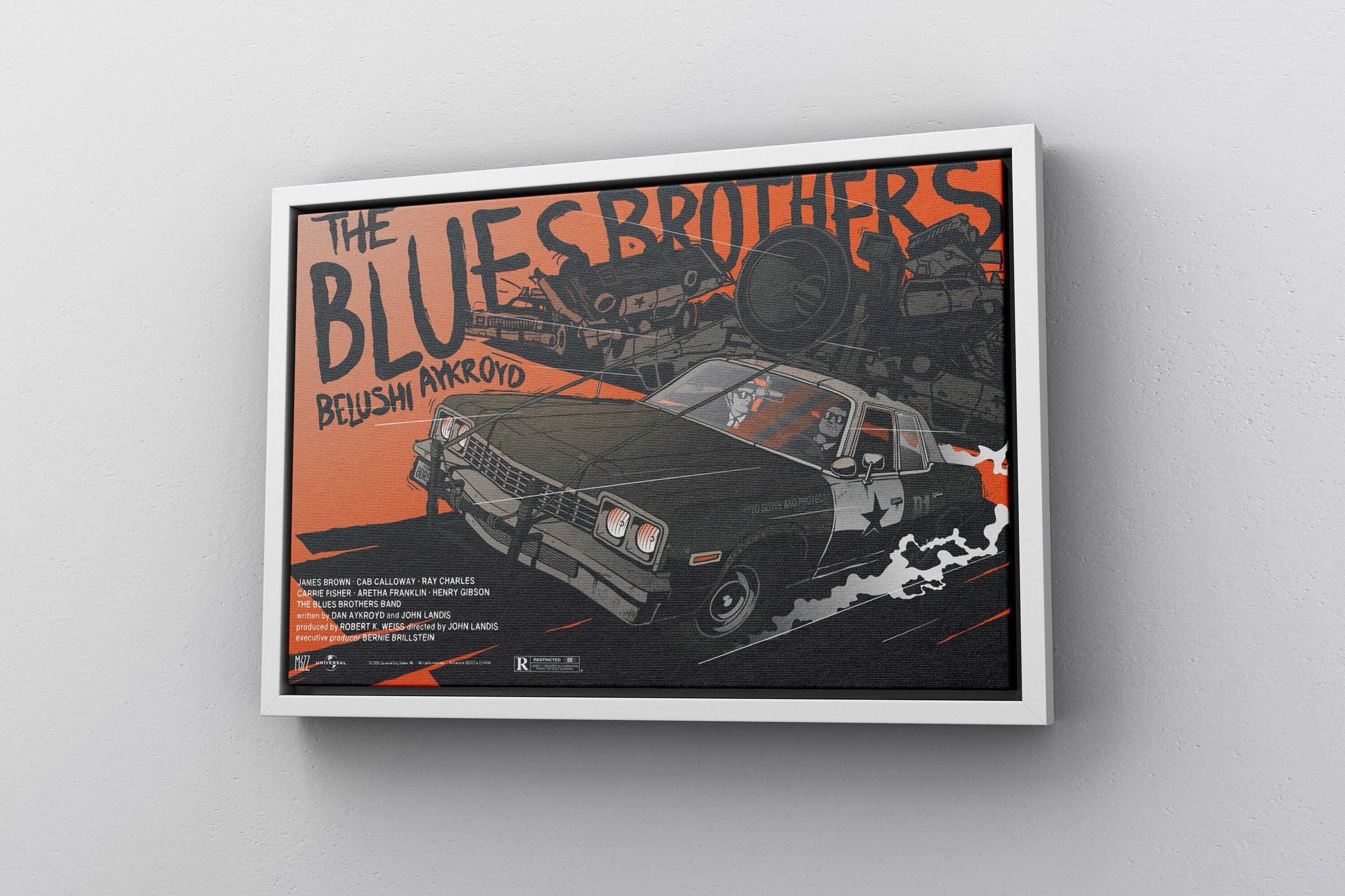 Modern The Blues Canvas Brothers Posters