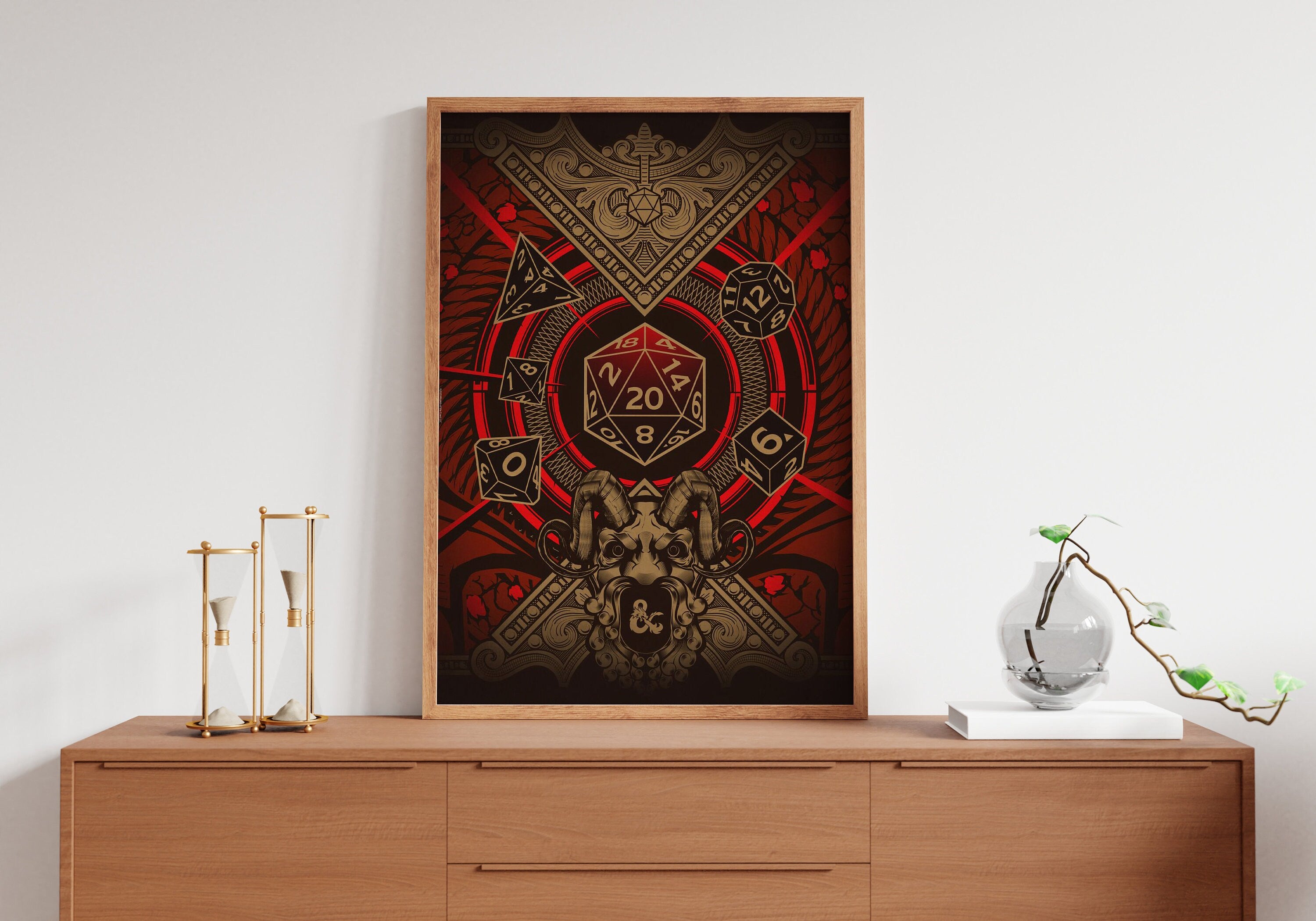 Dungeons & Dragons Canvas Poster