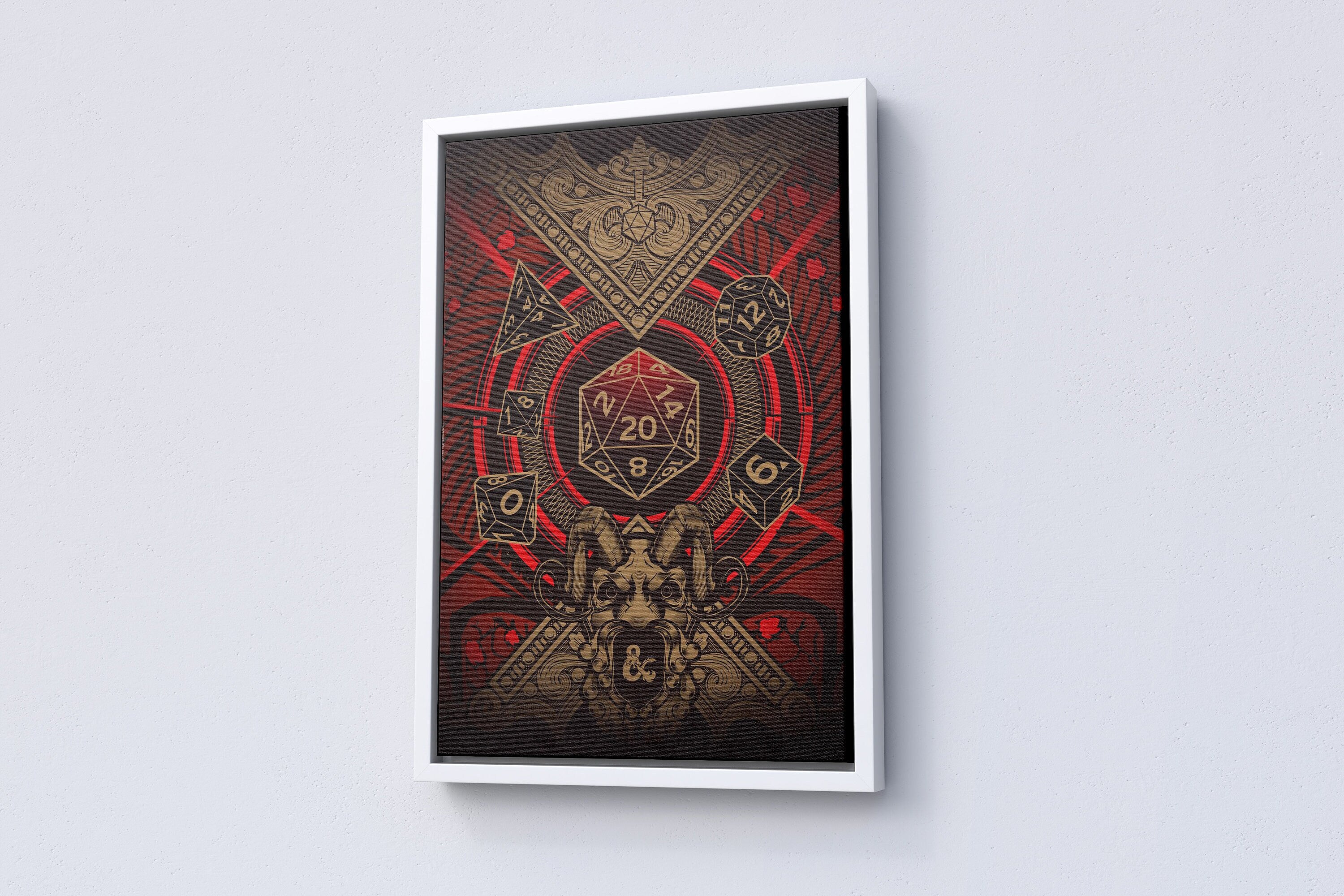 Dungeons & Dragons Canvas Poster