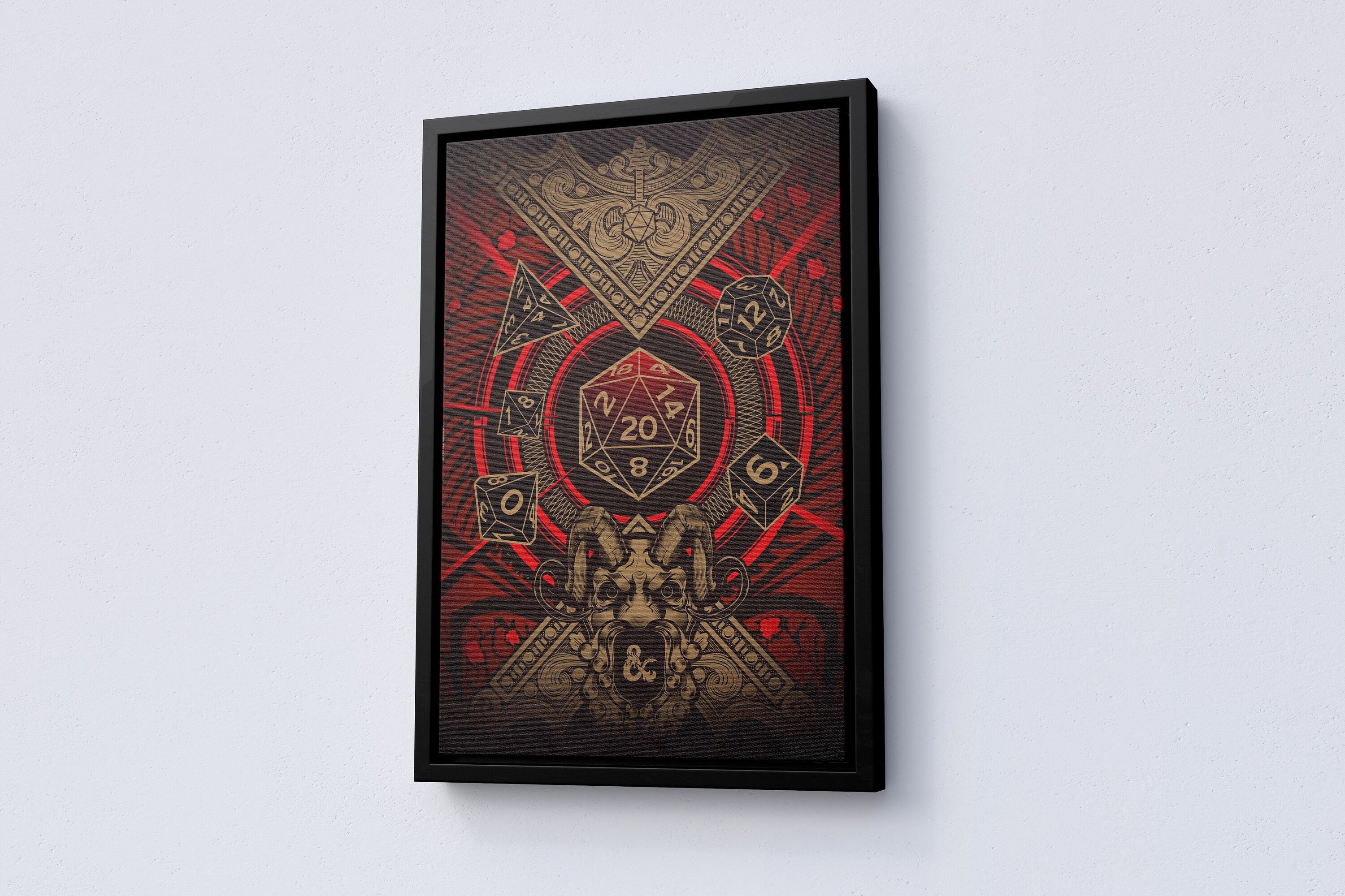 Dungeons & Dragons Canvas Poster