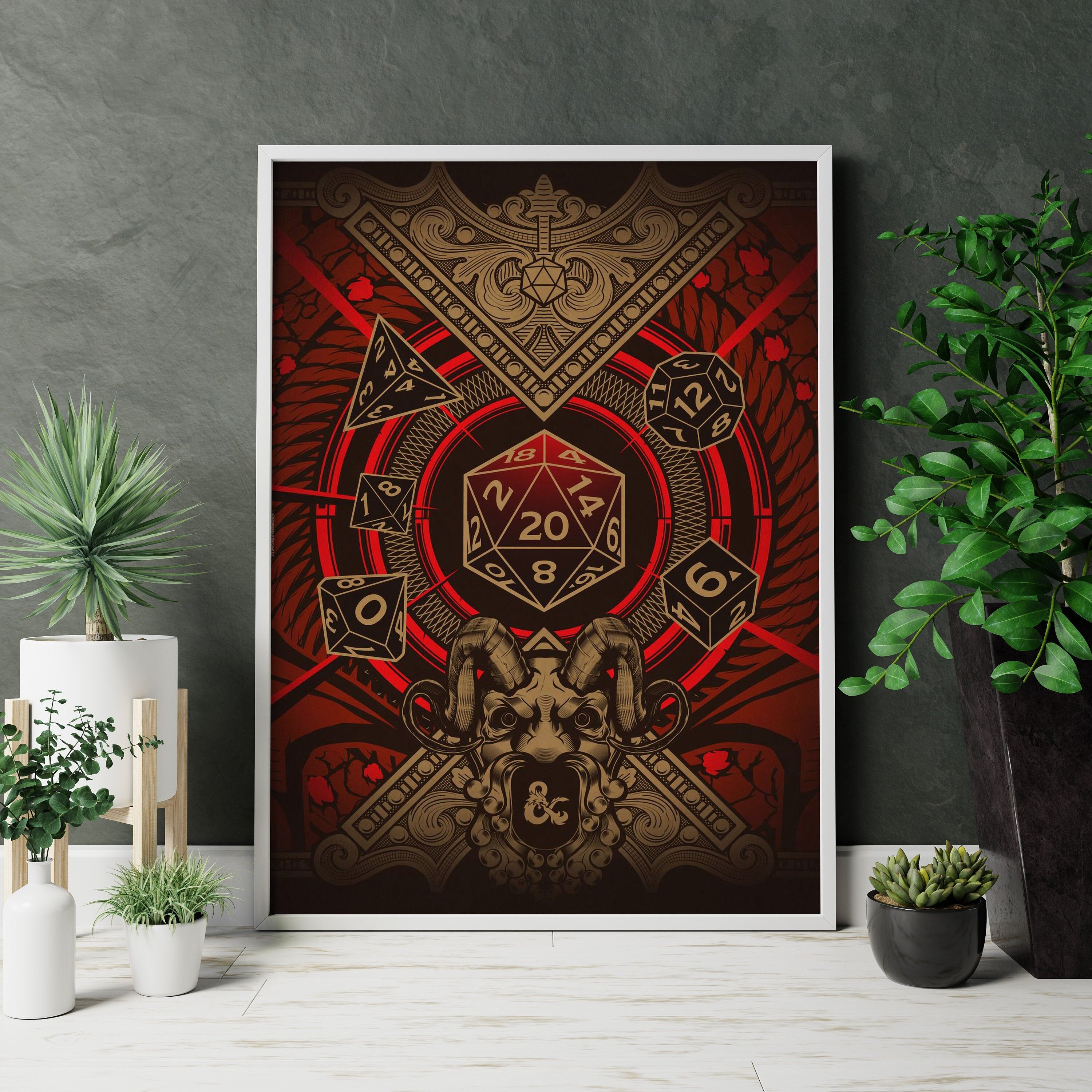 Dungeons & Dragons Canvas Poster