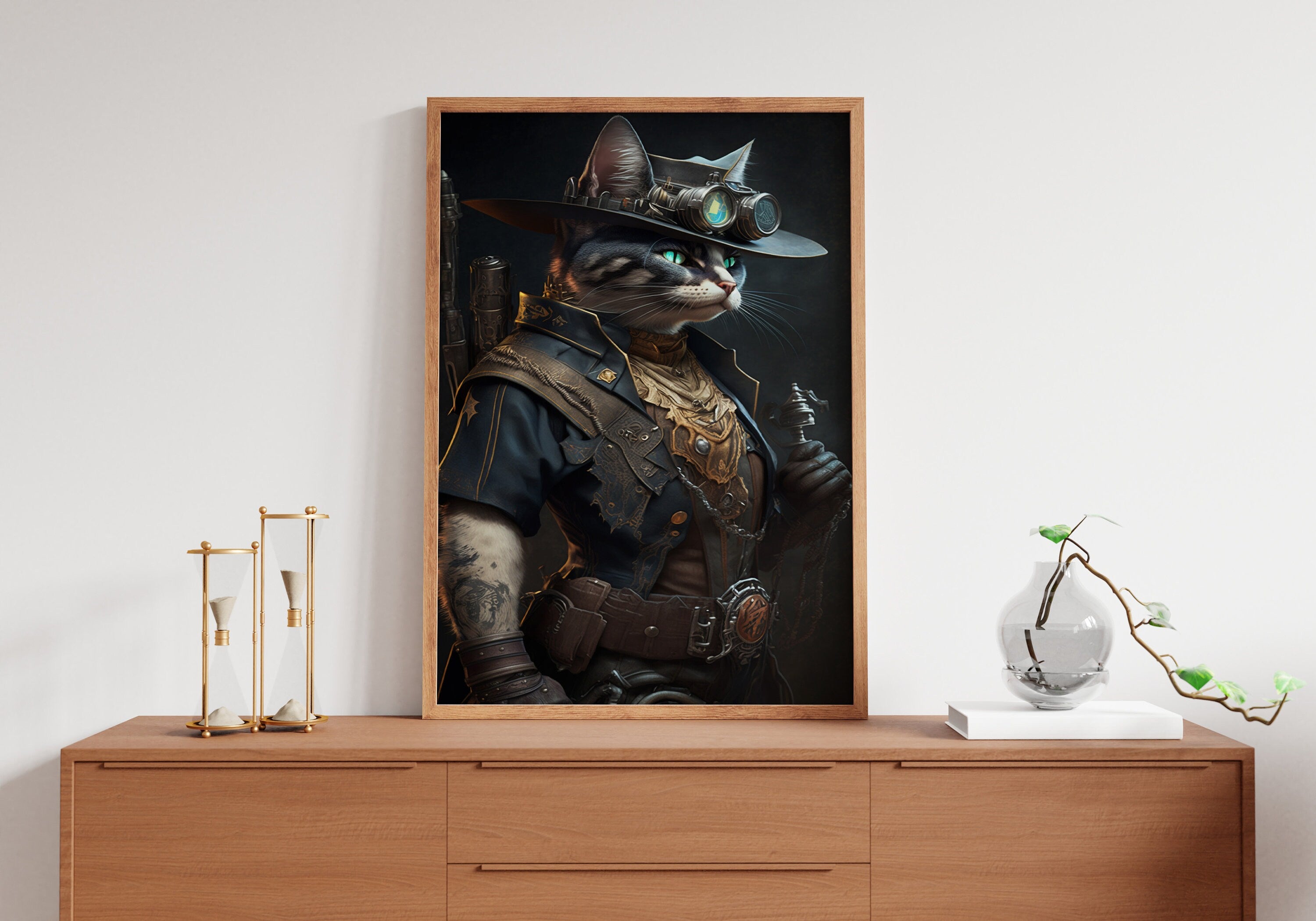 Cat Serial Canvas Poster