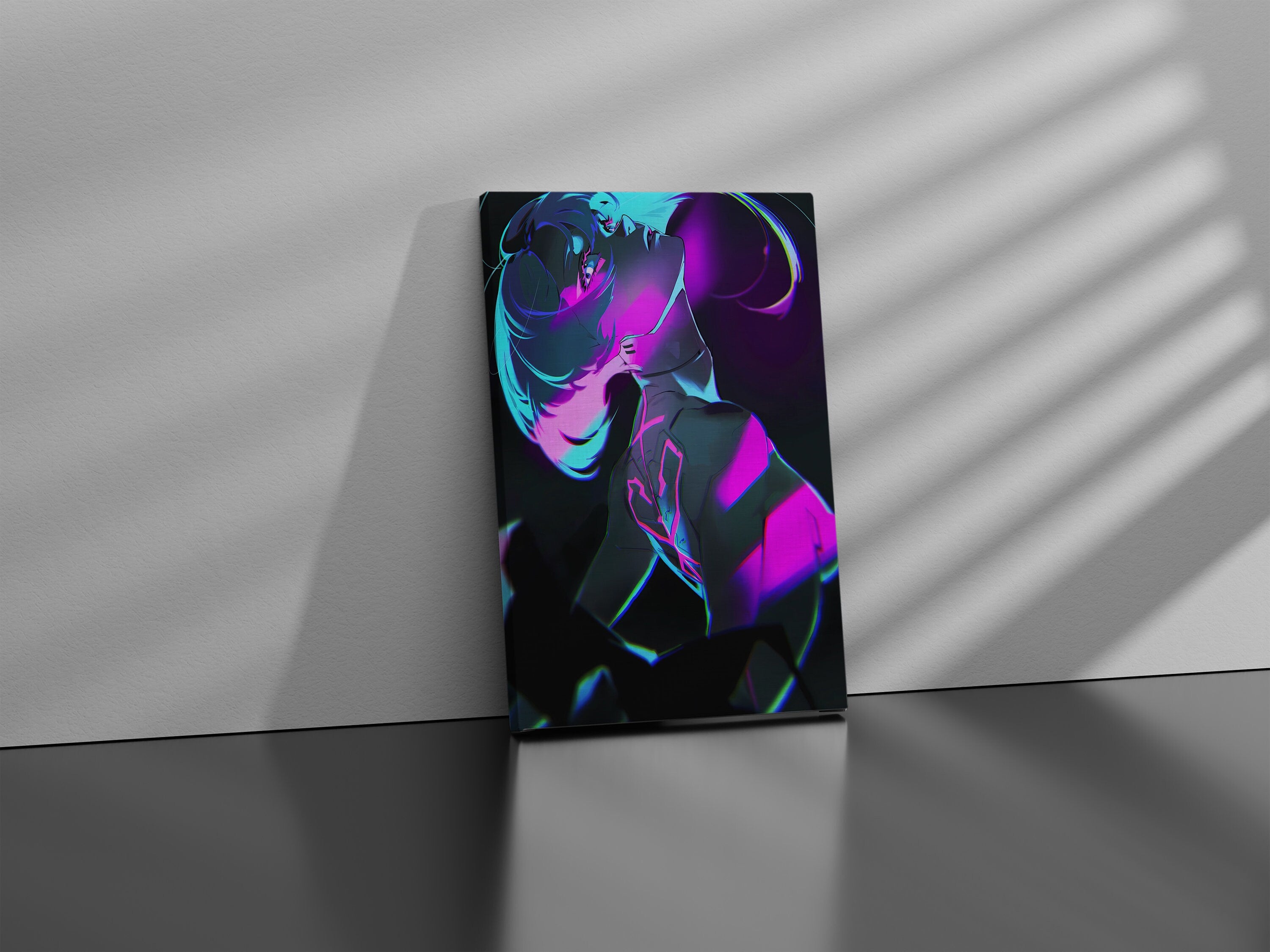 Cyberpunk Edgerunners Lucy Canvas Poster