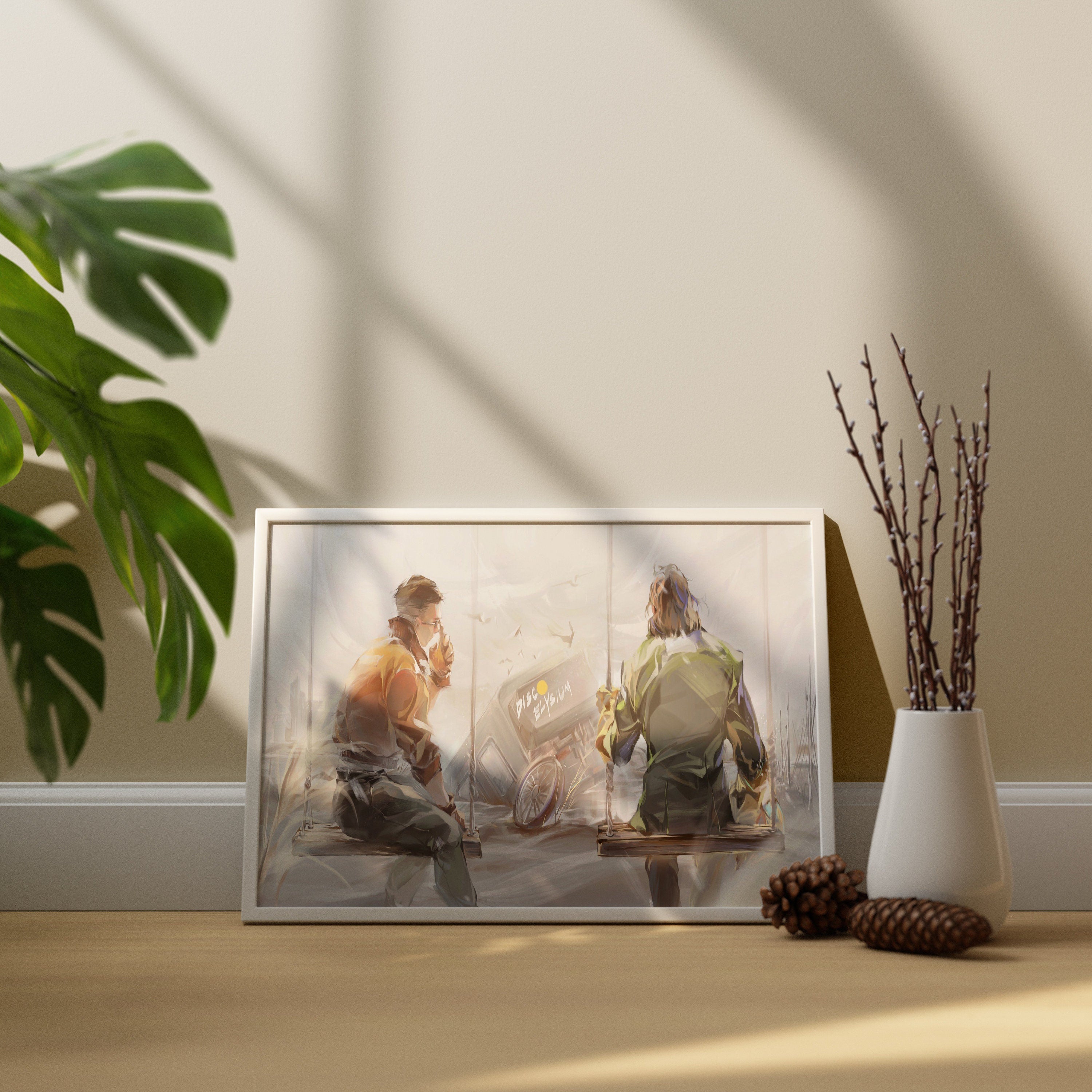 Disco Elysium Canvas Wall Art