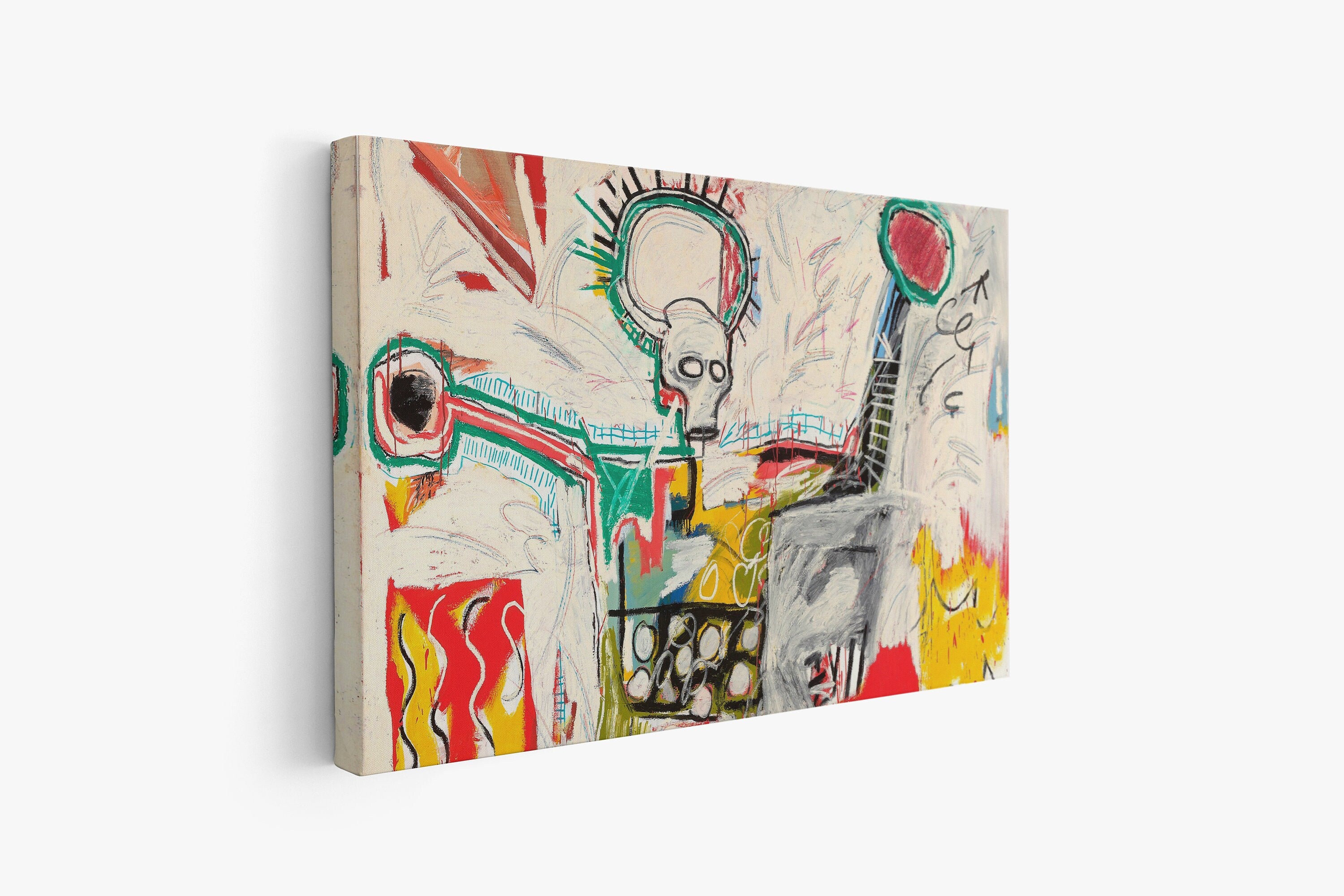 Michel Basquiat Canvas Wall Art