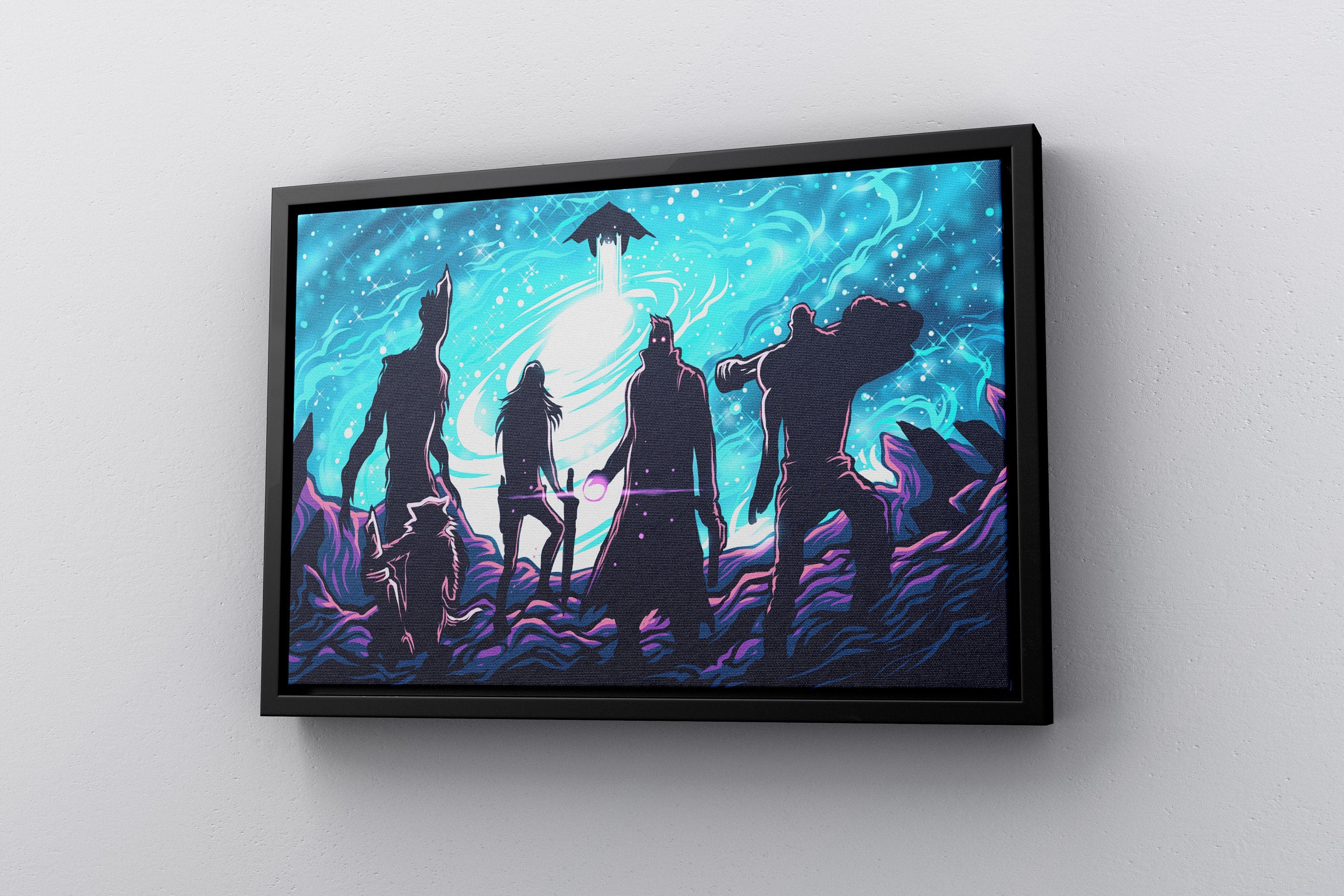 Galaxy Defender Canvas Poster