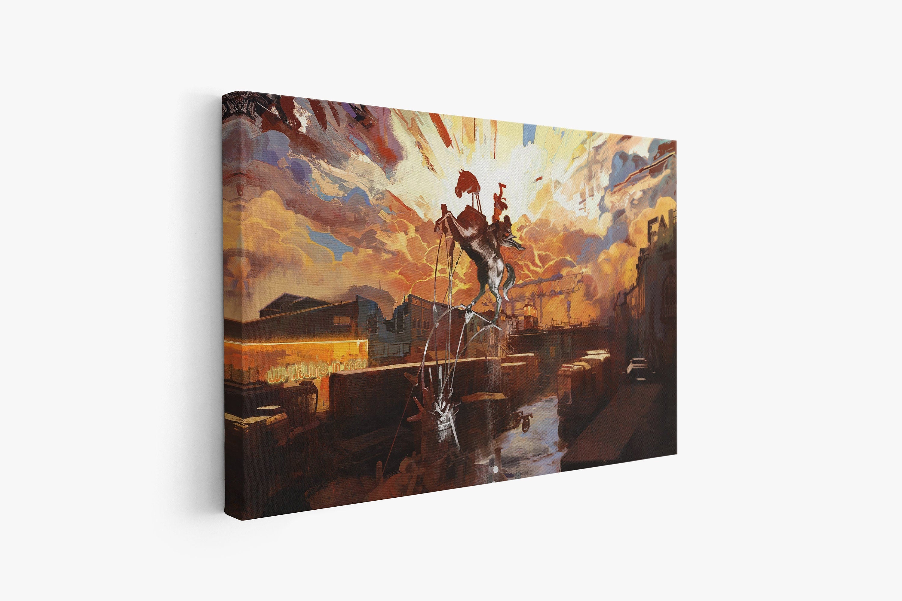 Disco Elysium Canvas Wall Decor