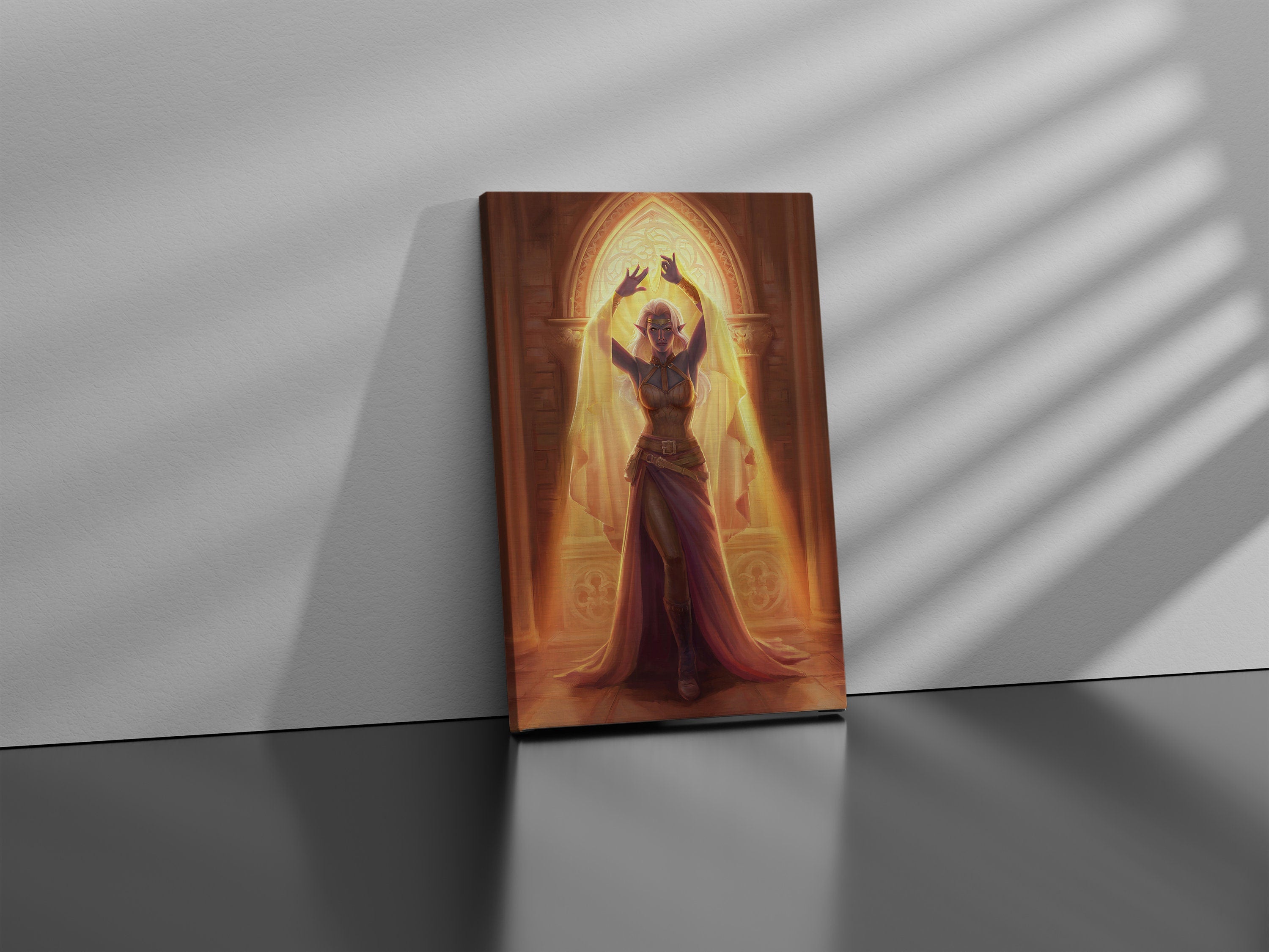 Baldurs Gate Serie Canvas Poster