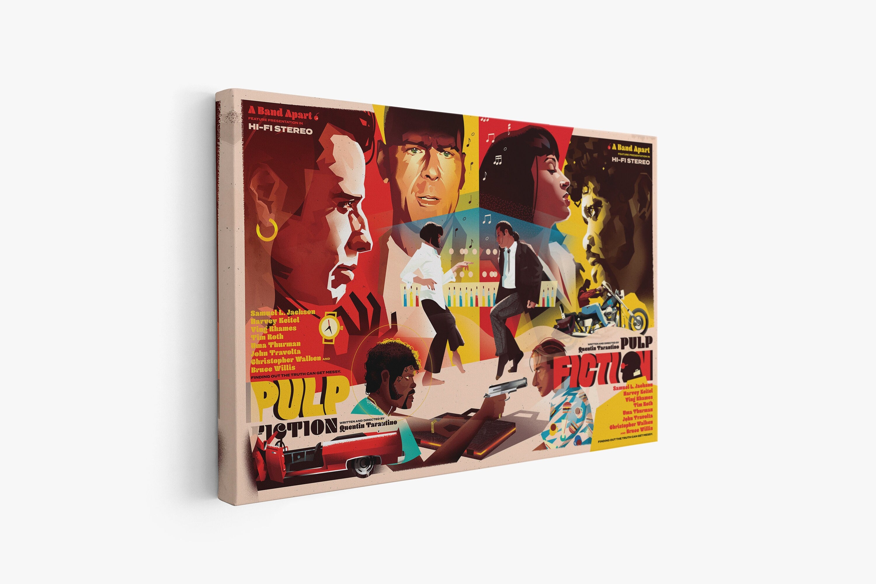 Pulp Fiction Canvas Poster