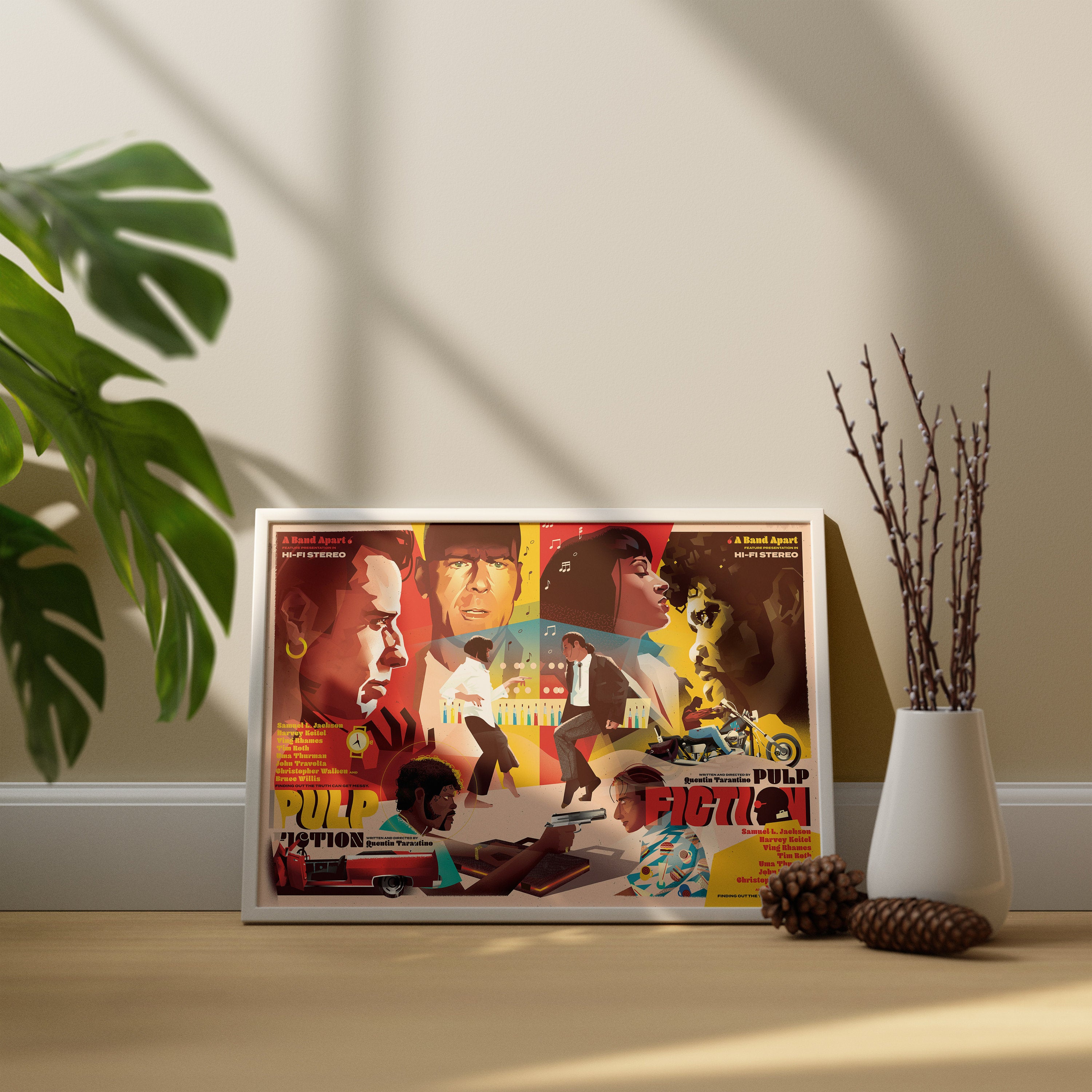 Pulp Fiction Canvas Poster