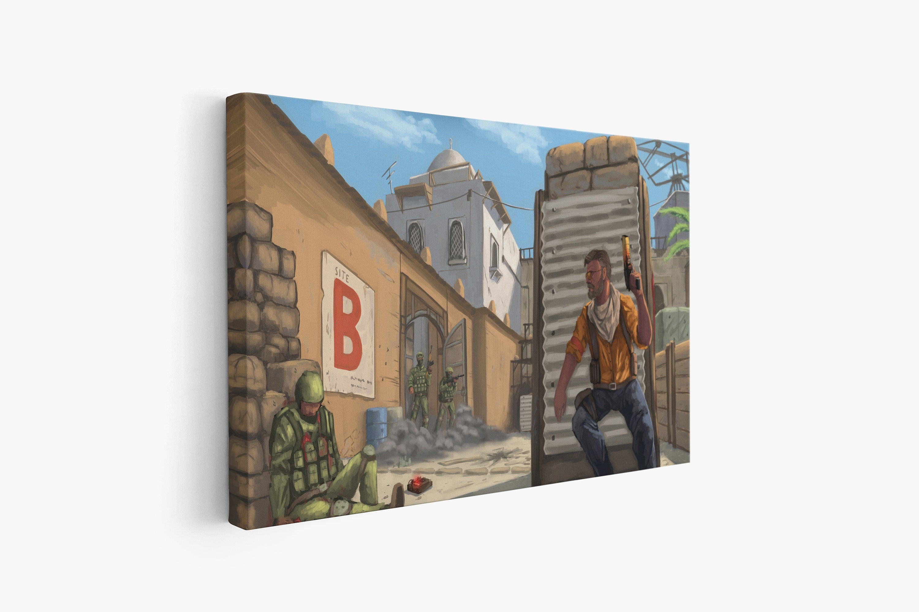 Counter Strike Global Offensive Canvas Decor