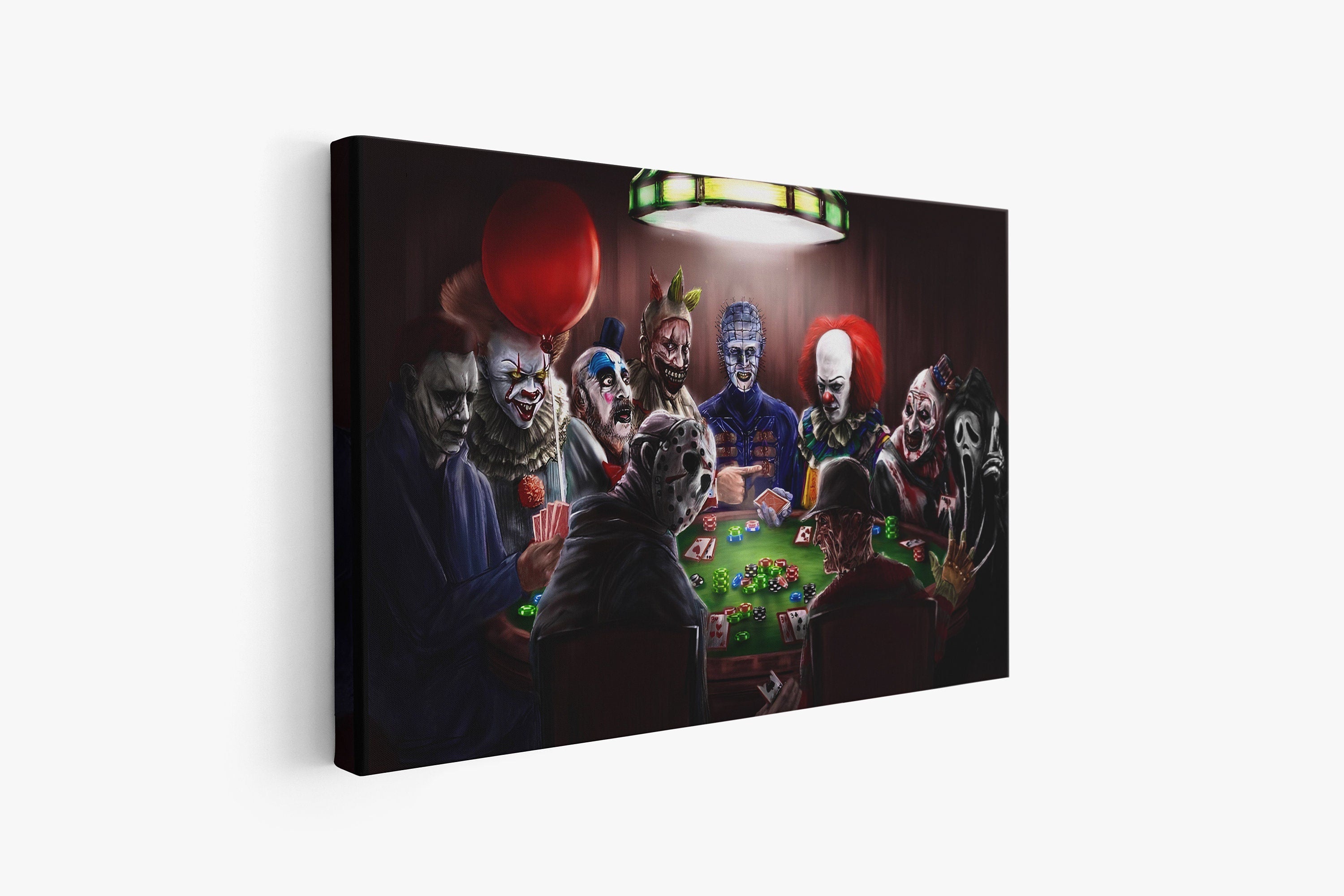 Killers Playing Card Canvas Wall Art