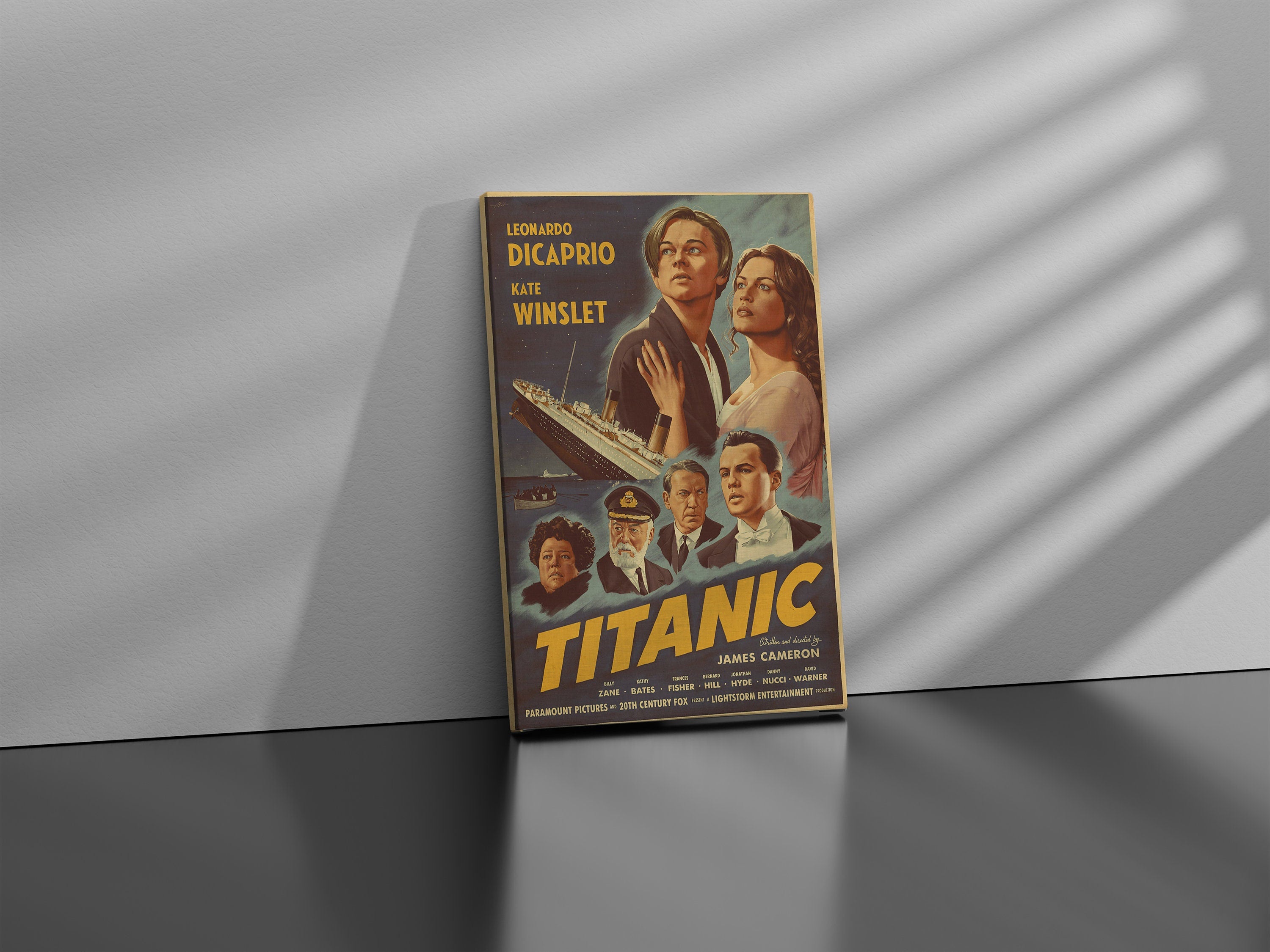 Titanic Canvas Poster Wall Art