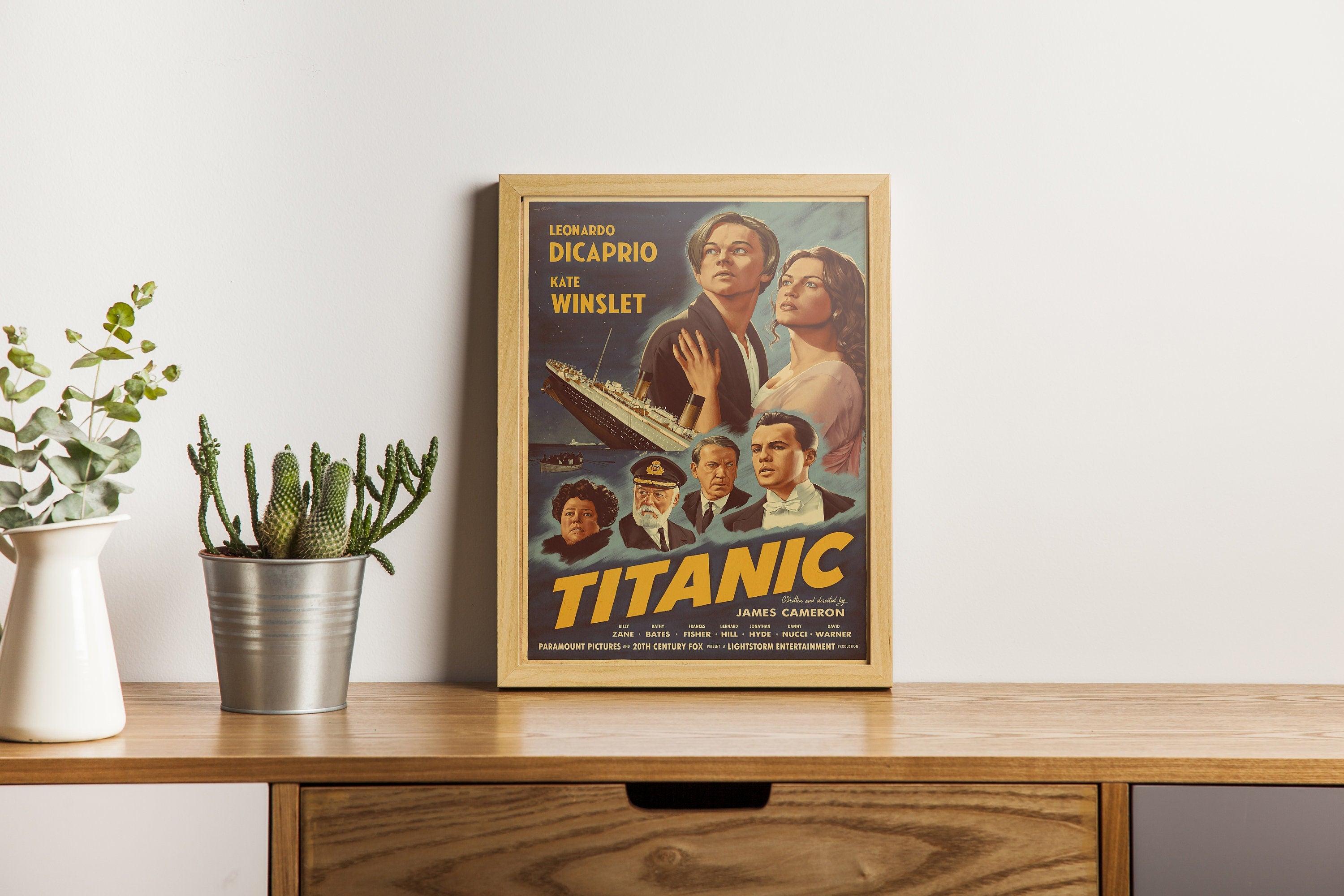 Titanic Canvas Poster Wall Art