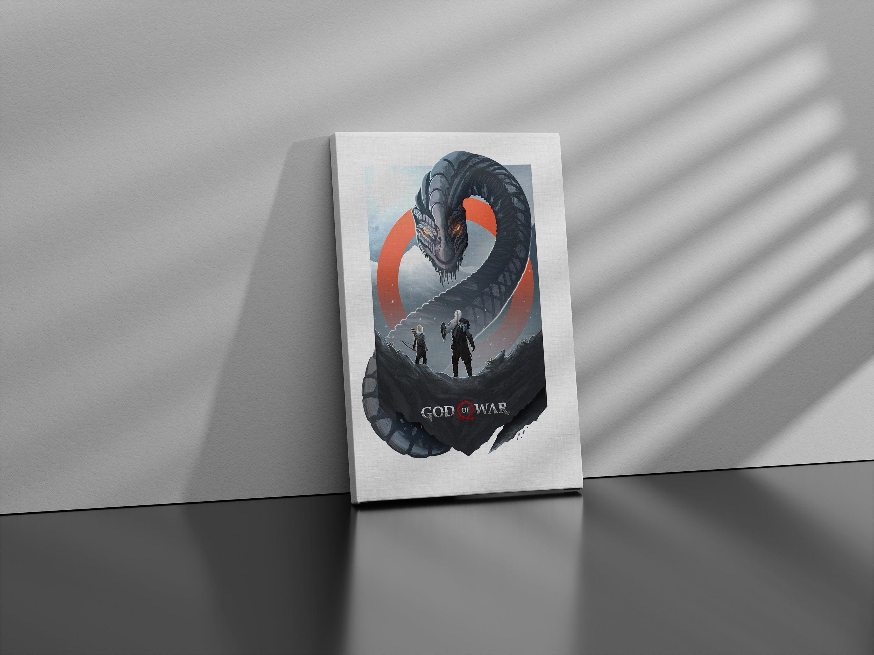 God of War Canvas Poster