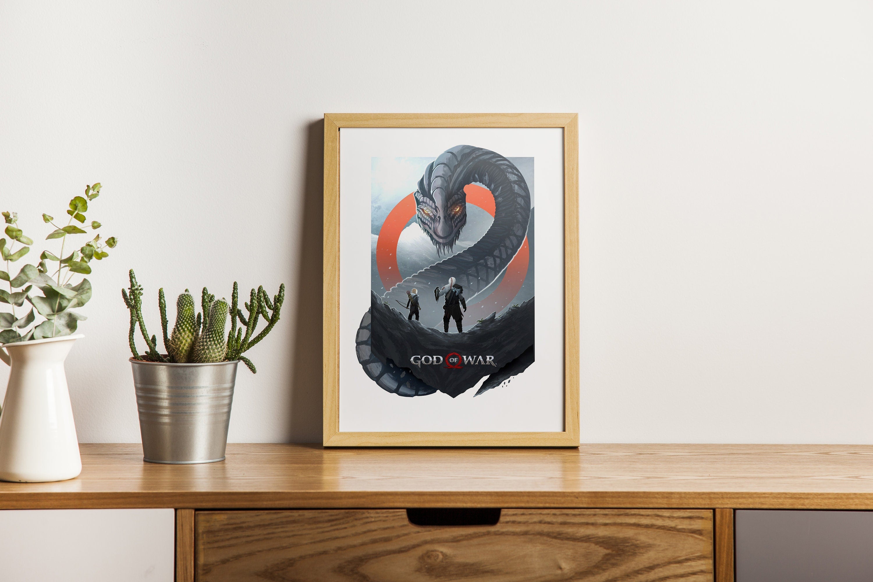 God of War Canvas Poster