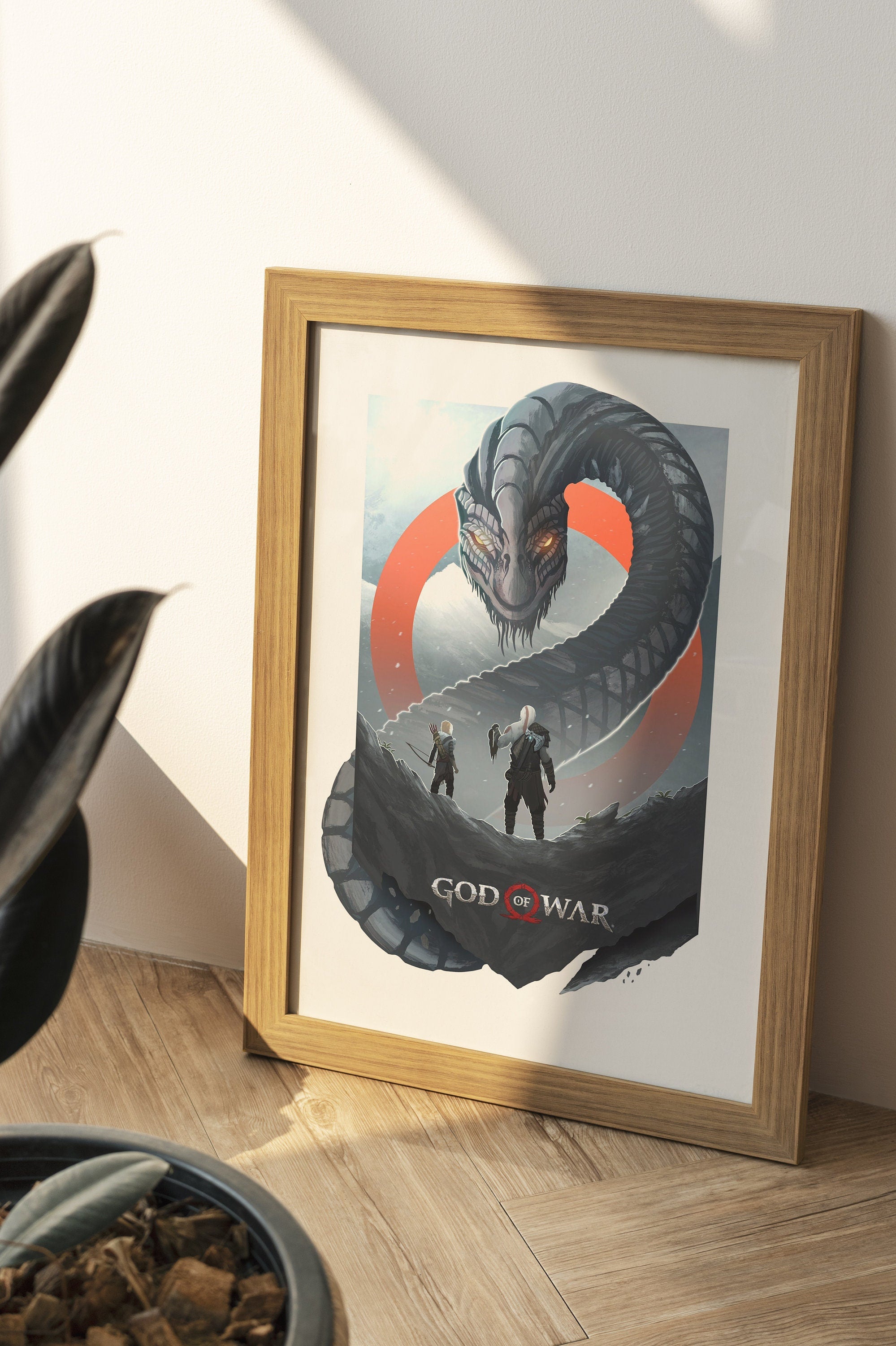 God of War Canvas Poster