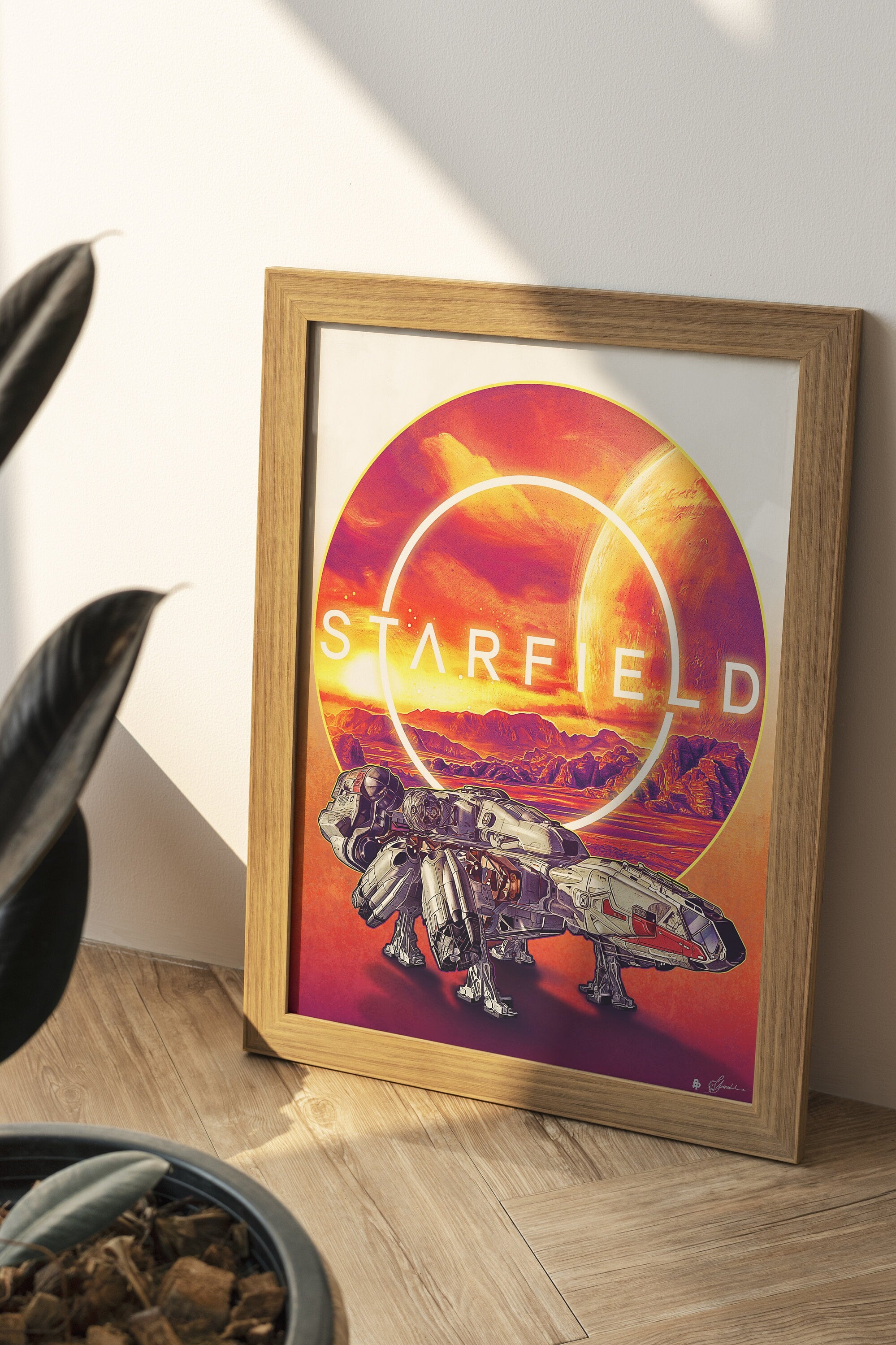 Starfield Canvas Poster