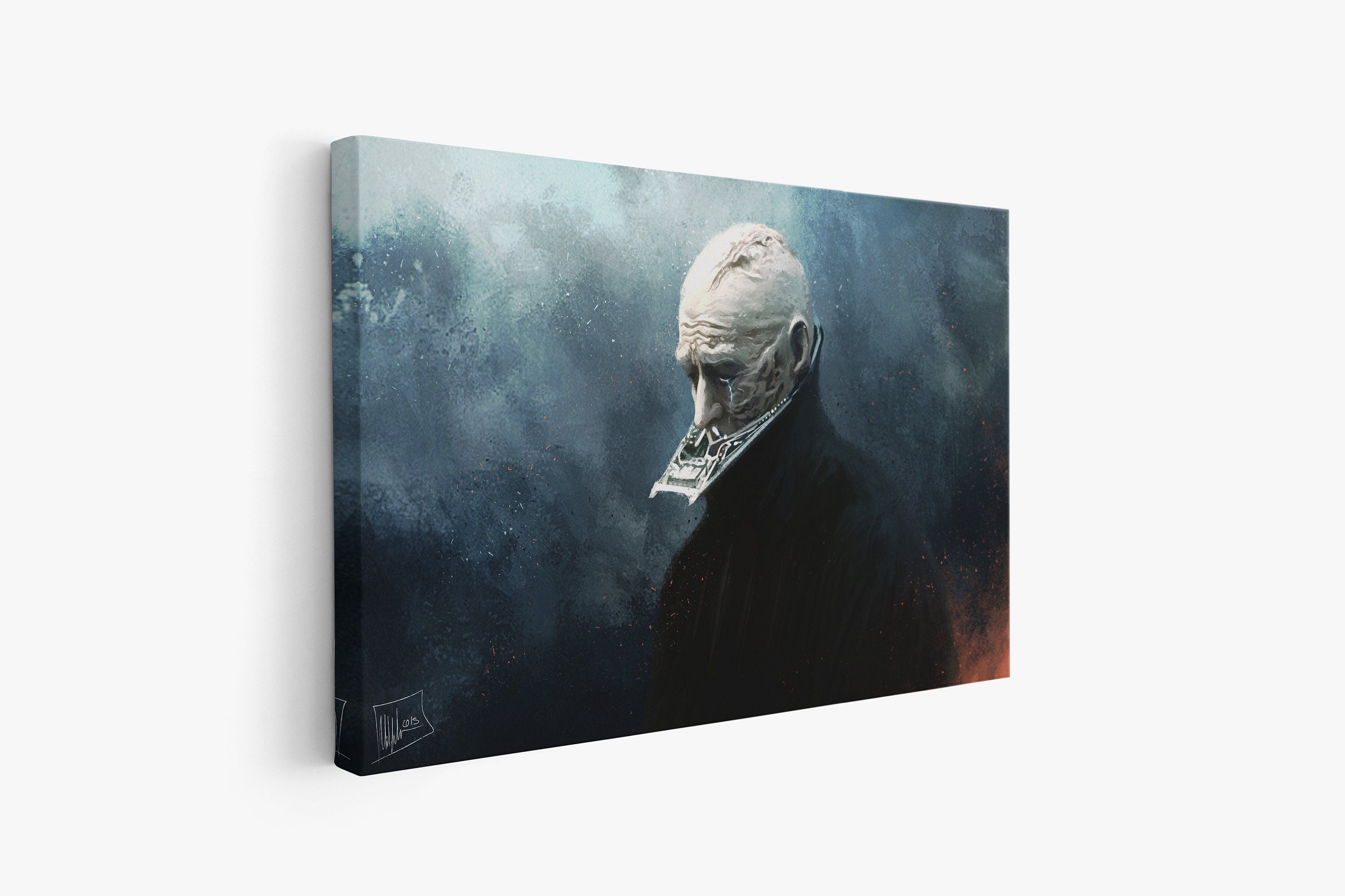 Emotional Darh Vader Canvas Poster