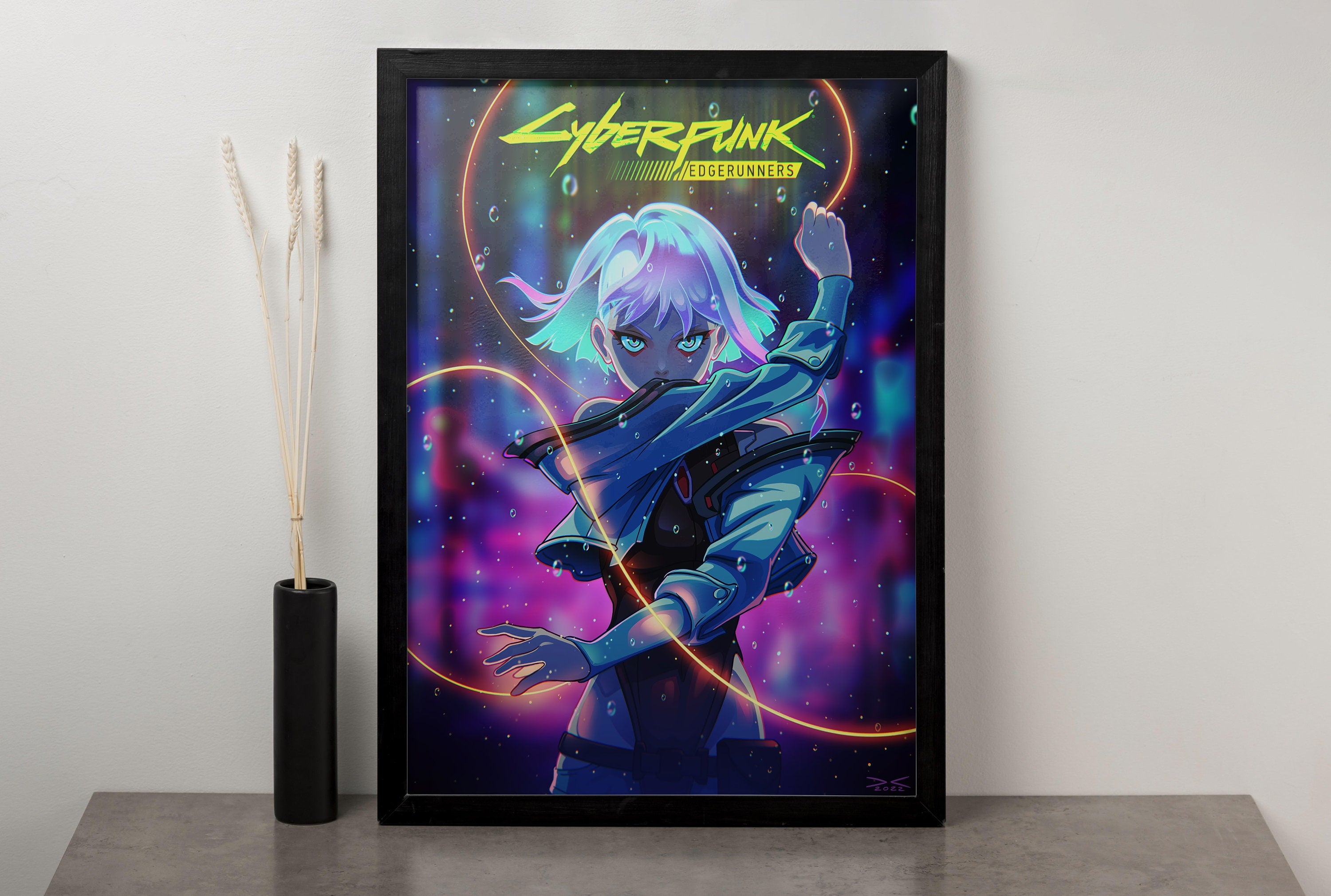 Cyberpunk Edgeruners Canvas Poster