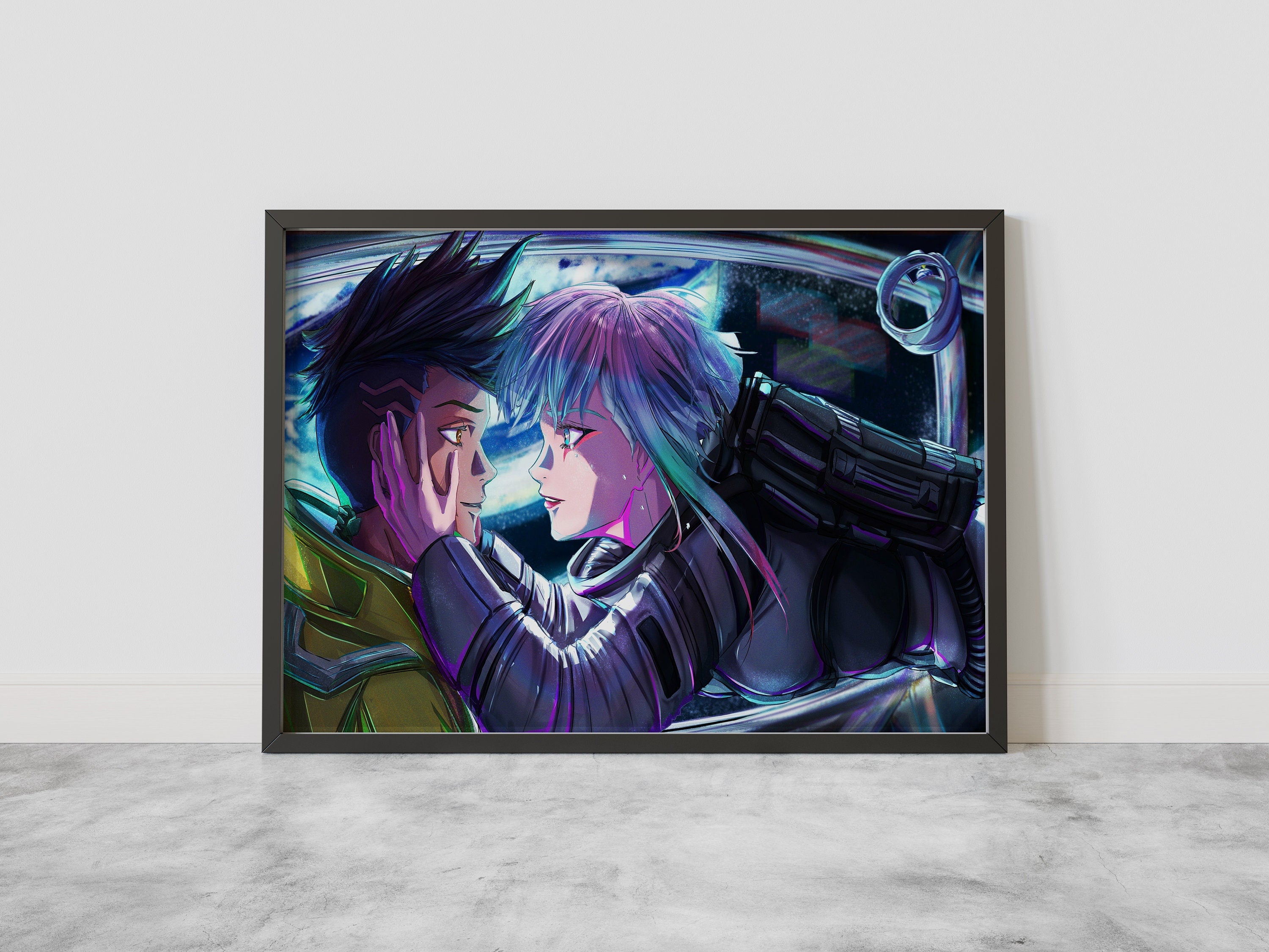 Cyberpunk Edgerunners Canvas Wall Art