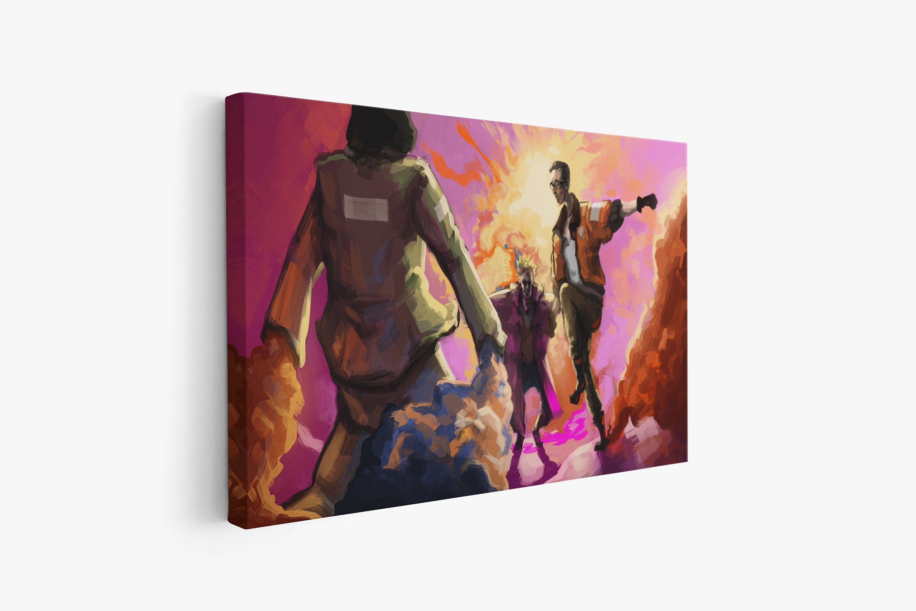 Disco Elysium Canvas Wall Art