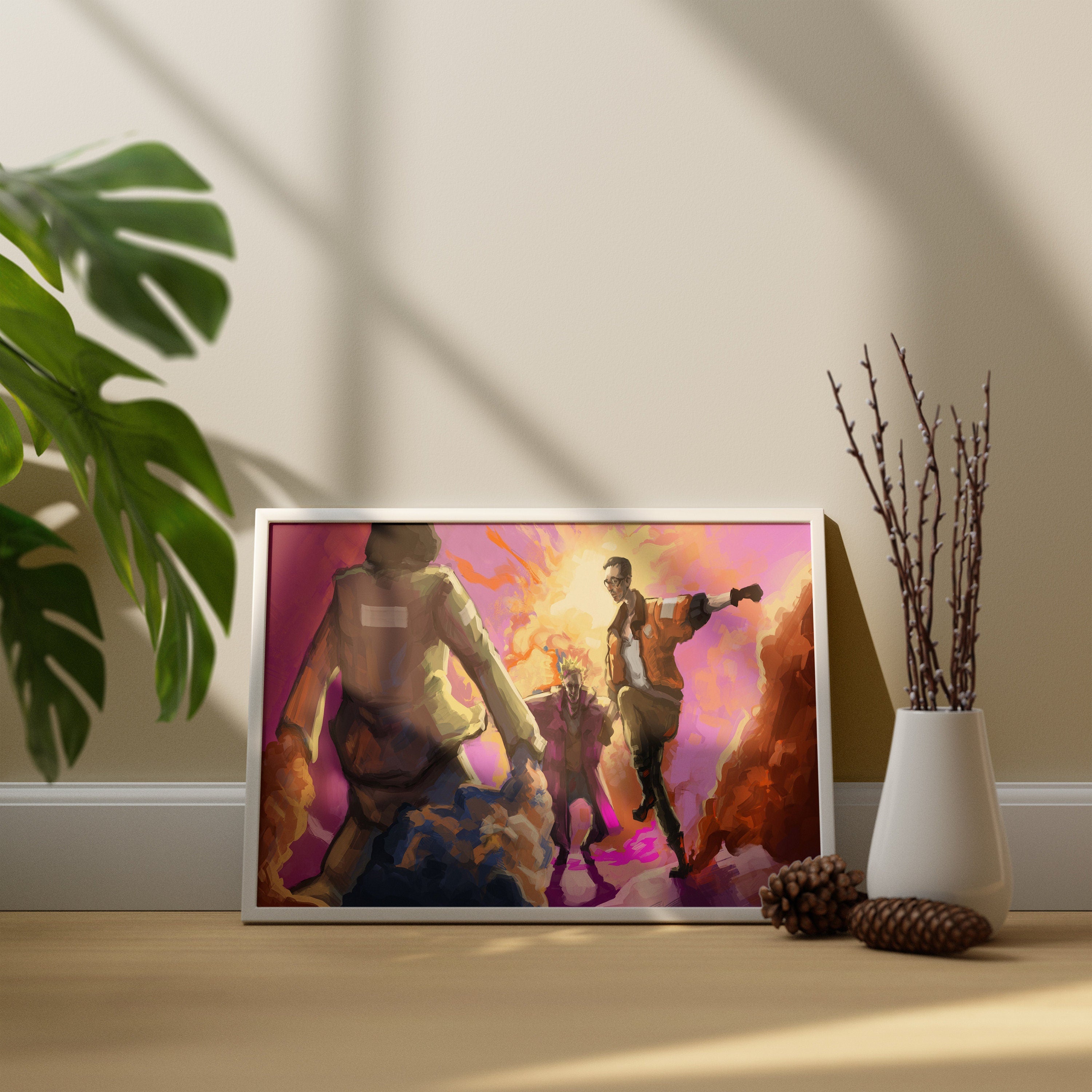 Disco Elysium Canvas Wall Art