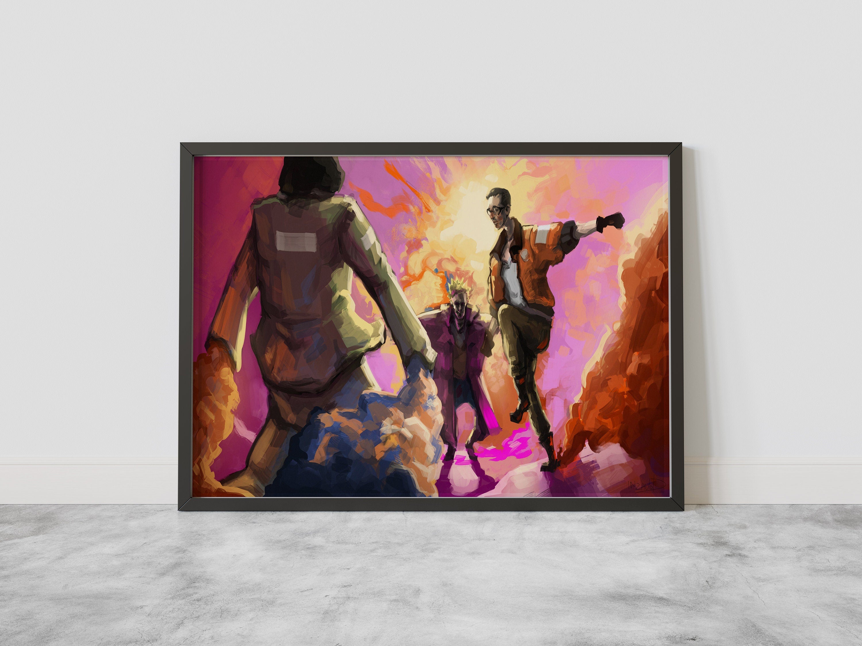 Disco Elysium Canvas Wall Art