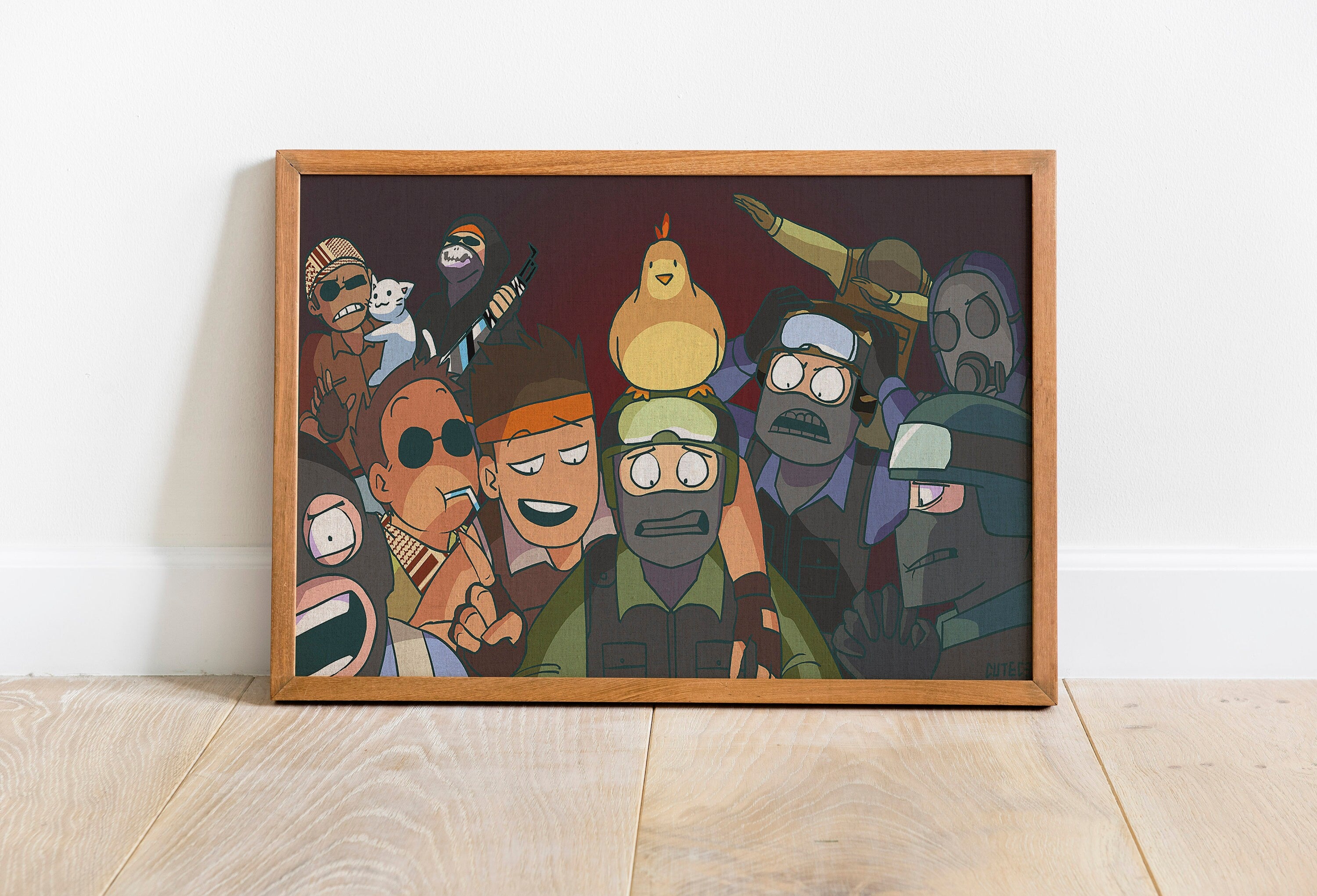 Counter Strike Global Offensive 2 Canvas Poster