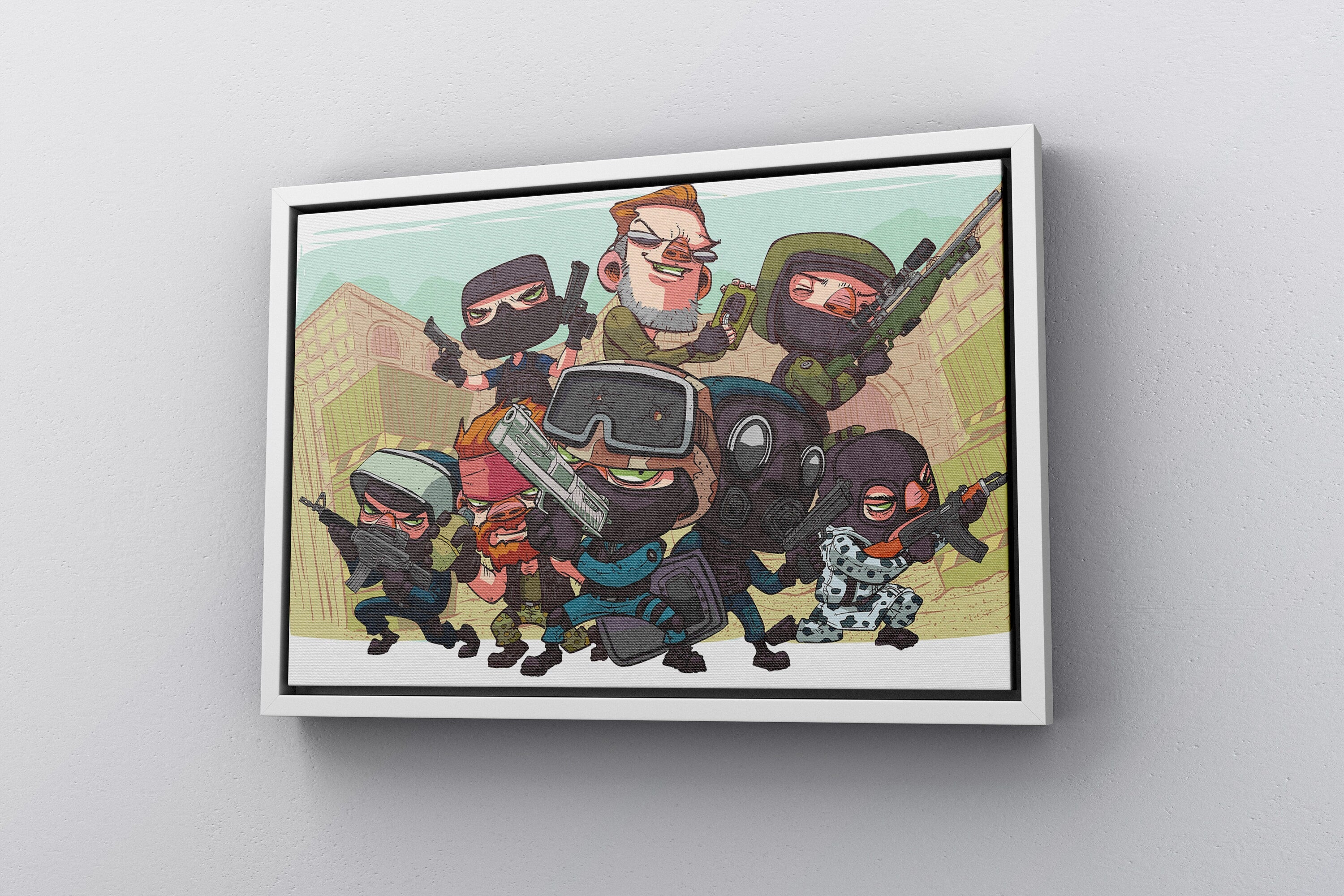 Csgo 2 Canvas Poster