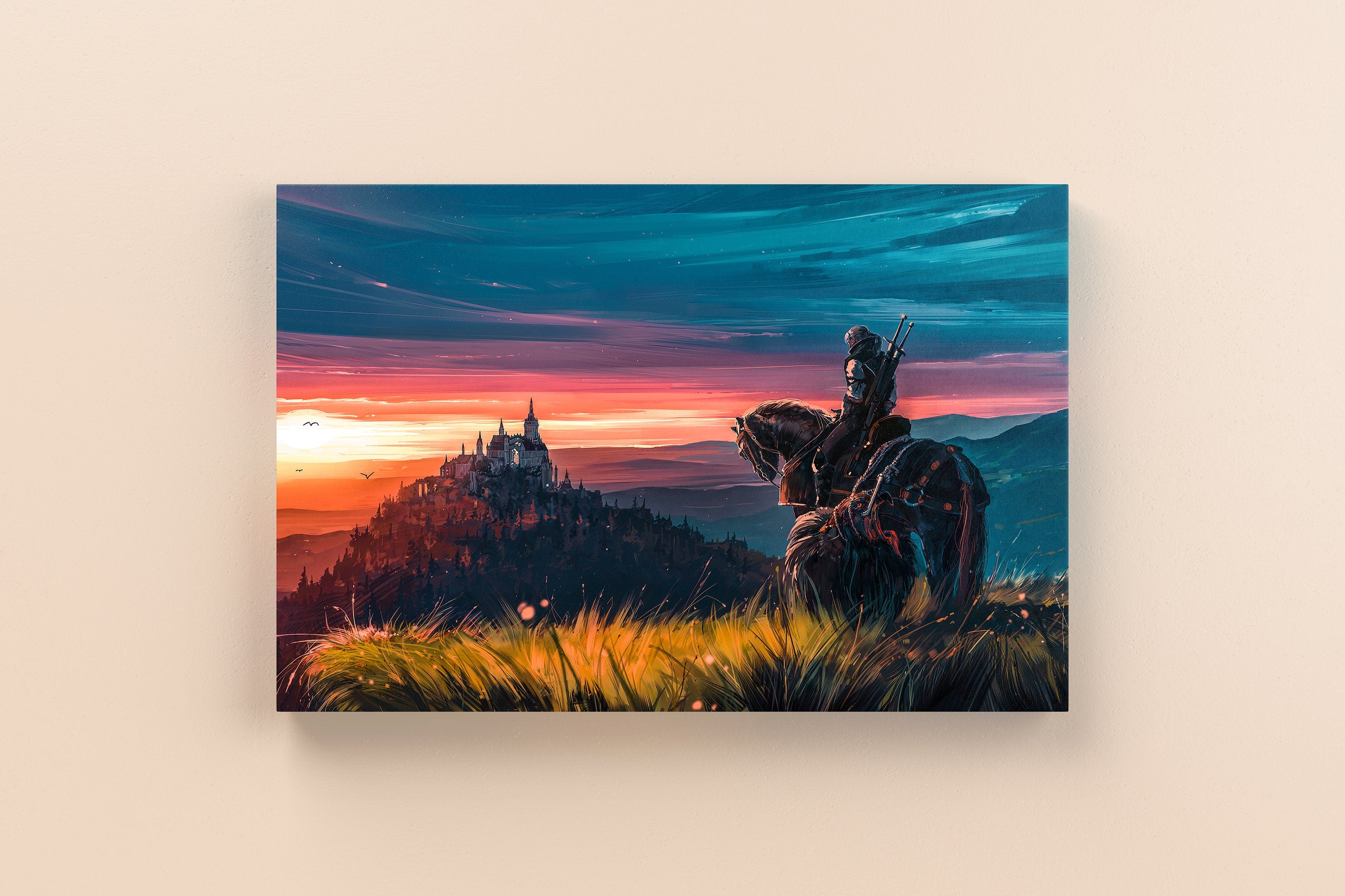 Kaer Morhen Canvas Wall Art