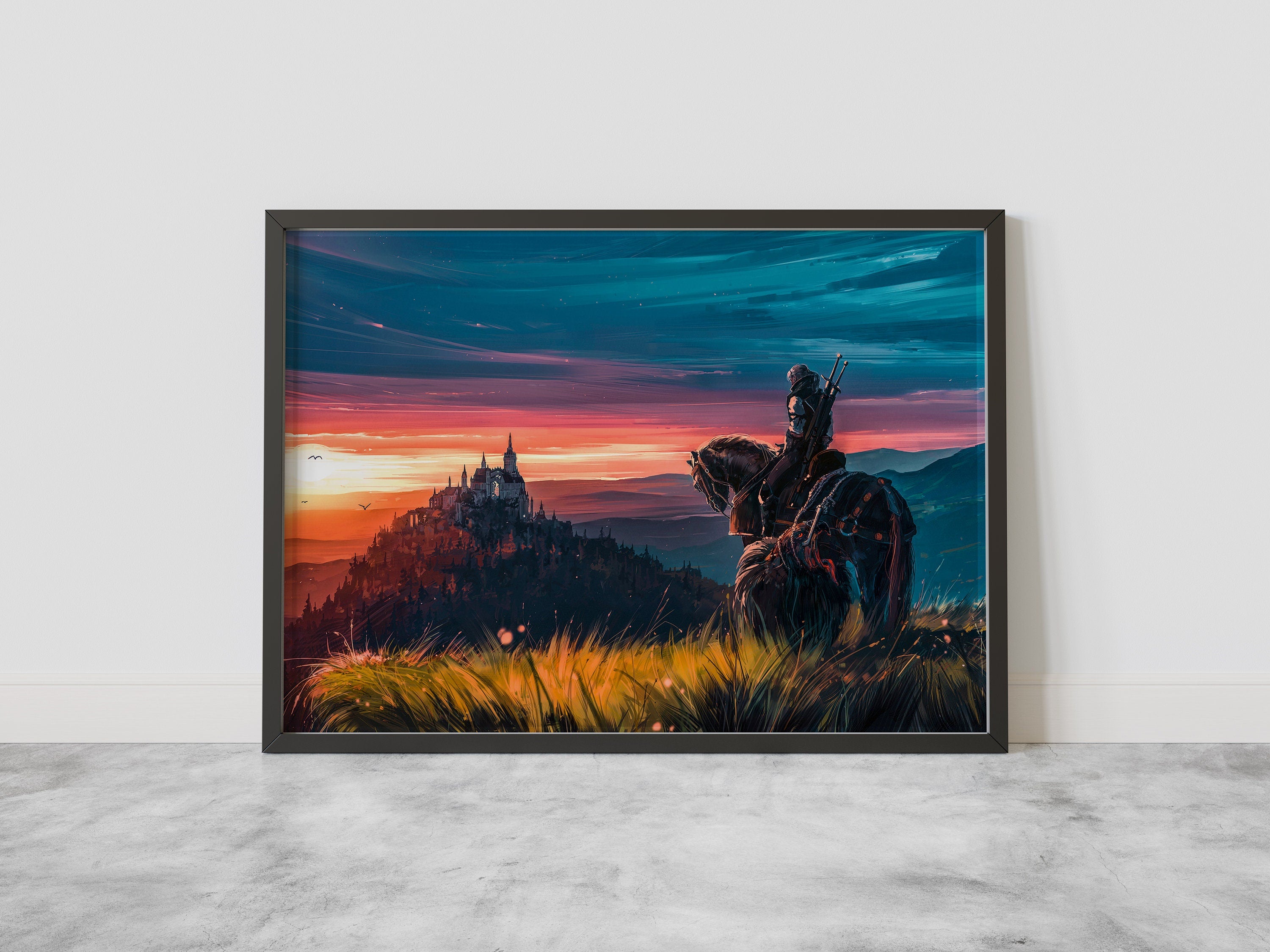 Kaer Morhen Canvas Wall Art