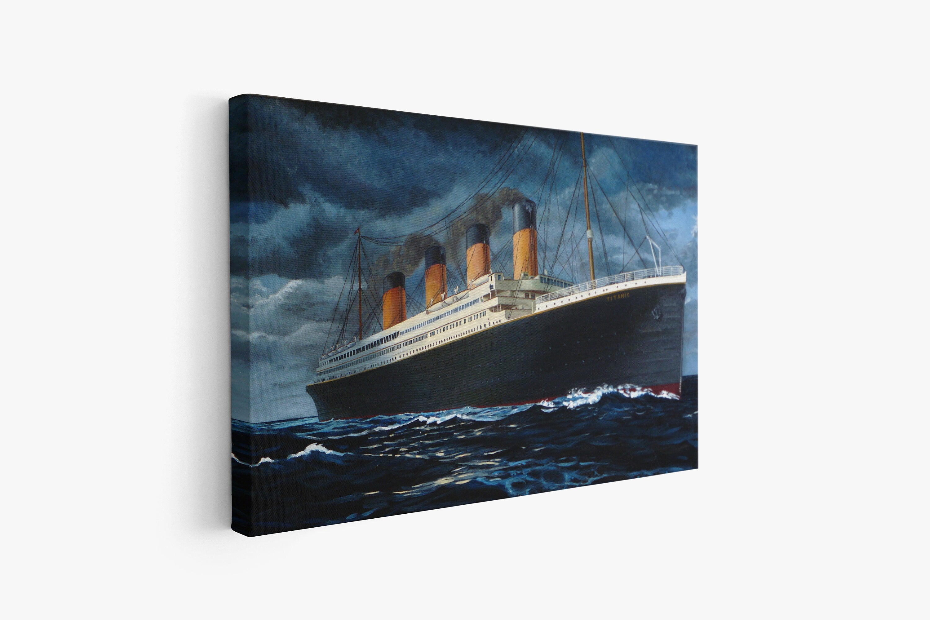 Titanic Ship Canvas Wall Decor