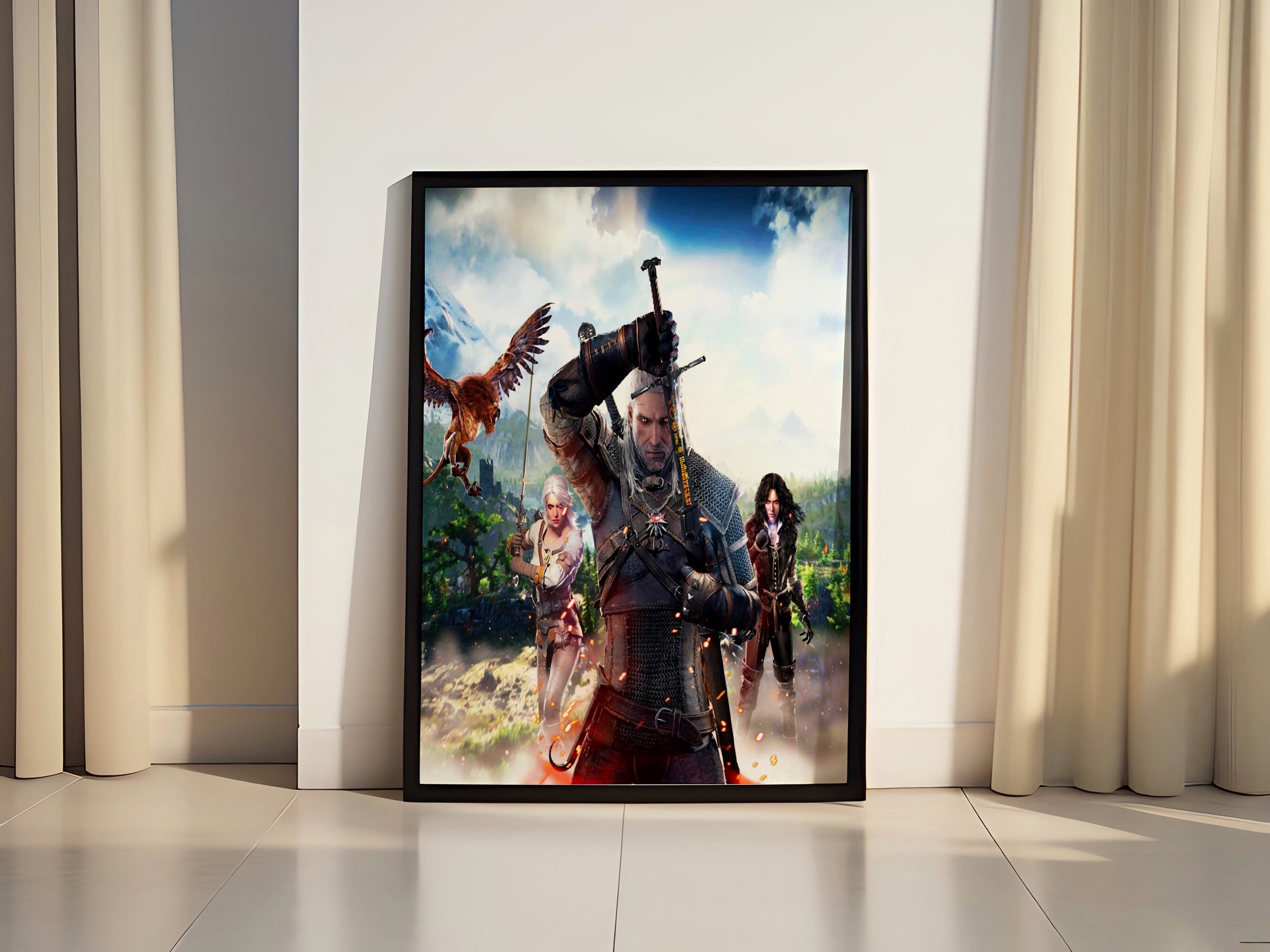 The Witcher Canvas Poster