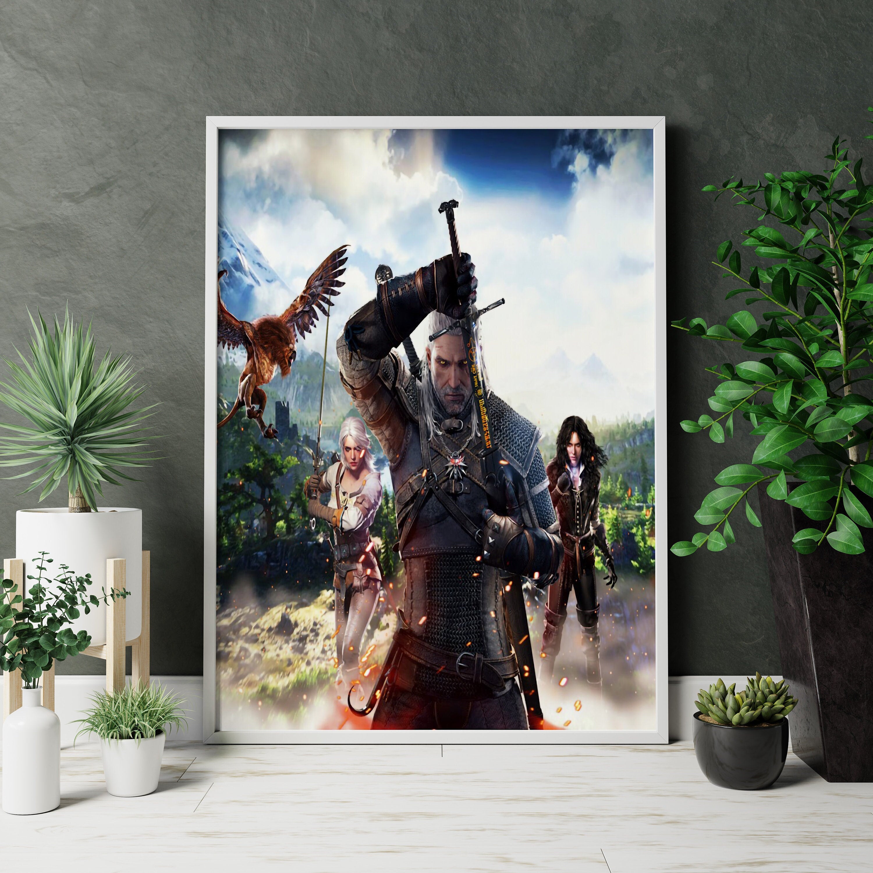 The Witcher Canvas Poster