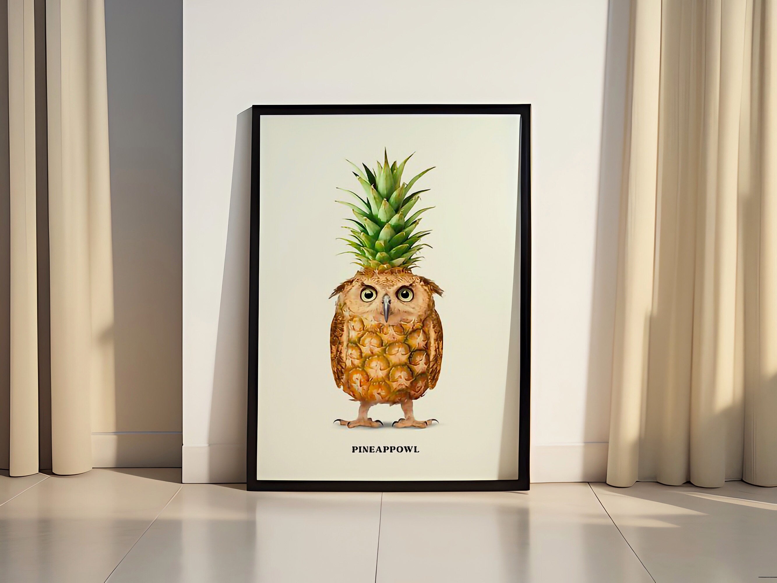 Pineapple Canvas Poster