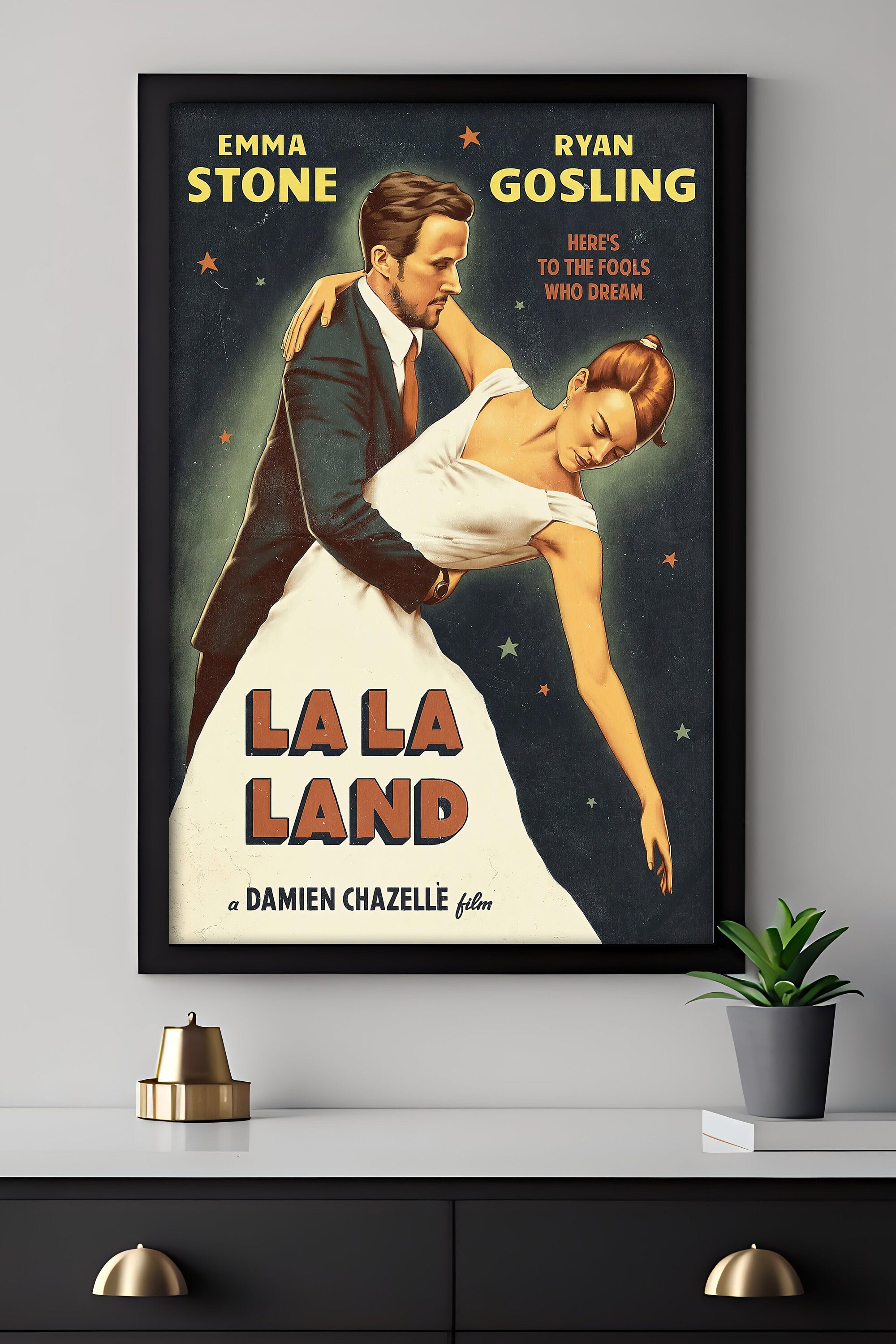 La La Land Canvas Wall Art