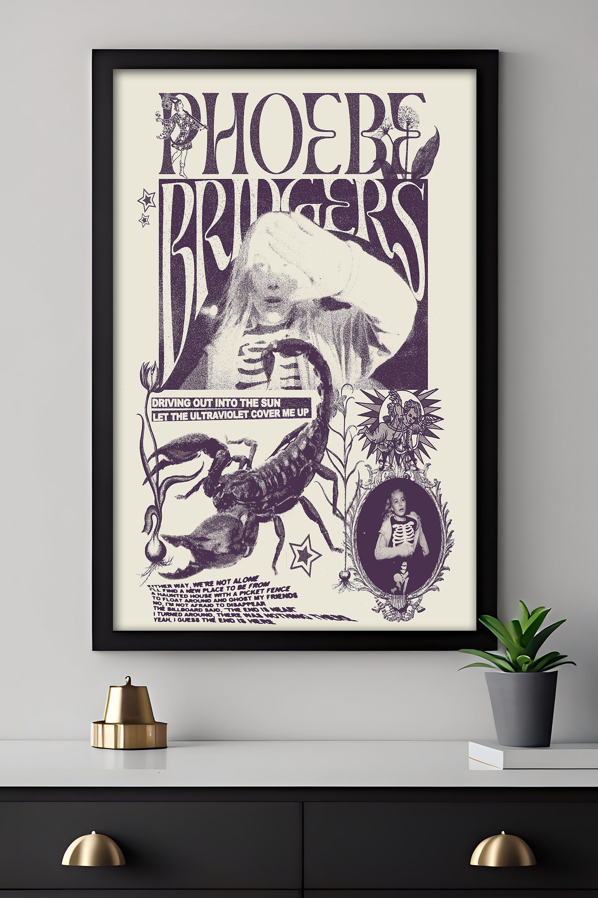 Phoebe Bridgers Canvas Poster