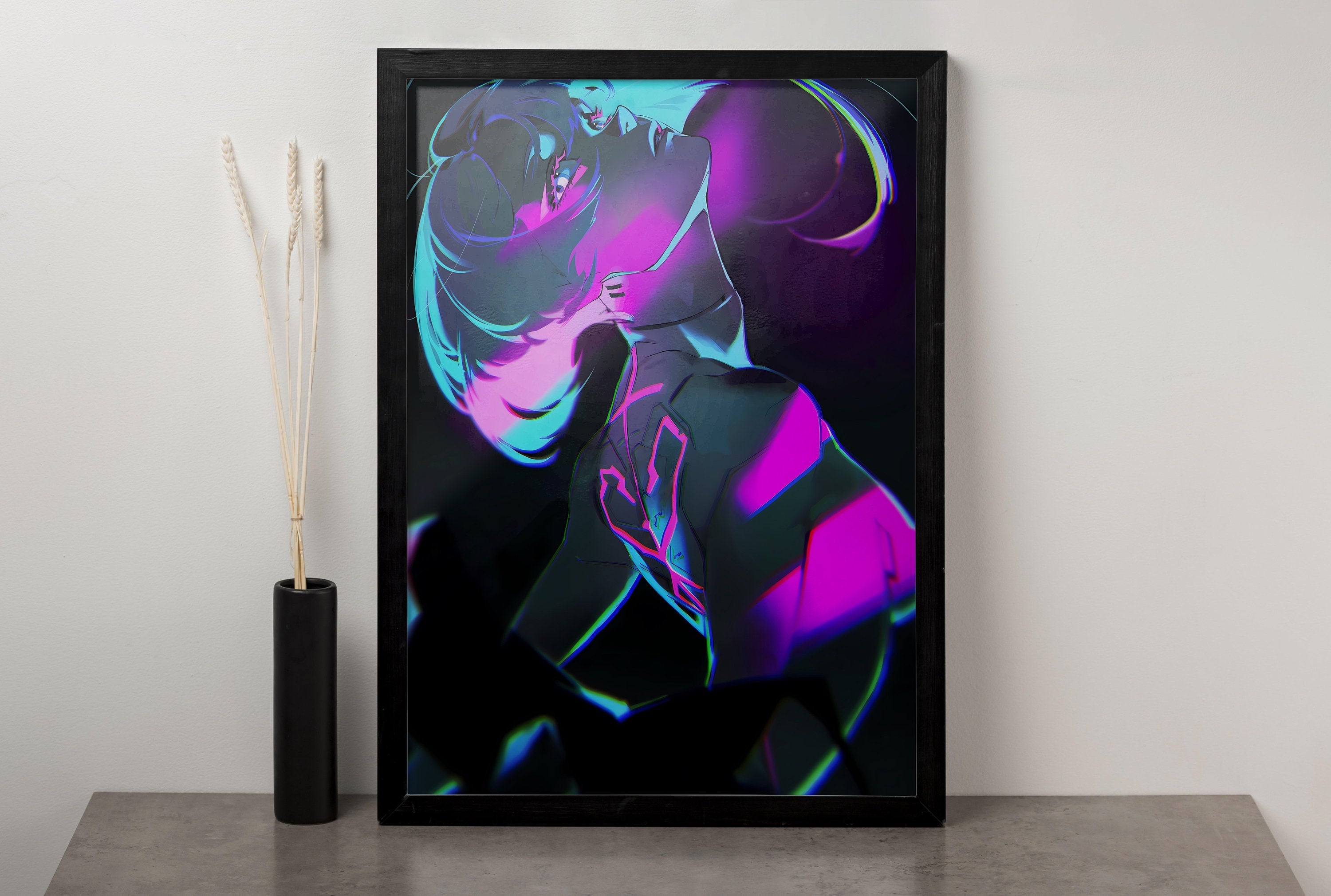 Cyberpunk Edgerunners Lucy Canvas Poster